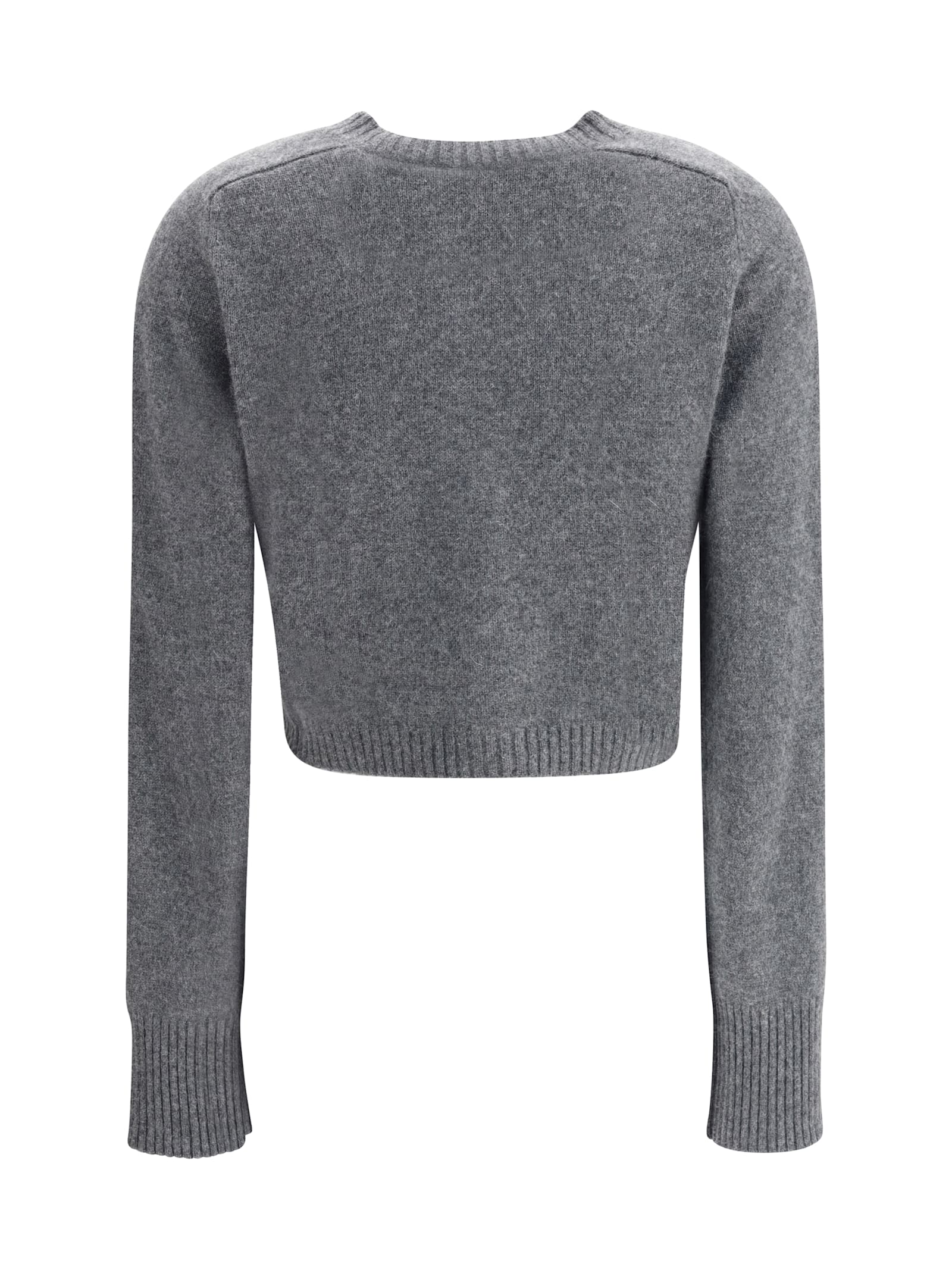 Loulou Studio Loulou Charcoal Cashmere Zephir Cardigan In Gray