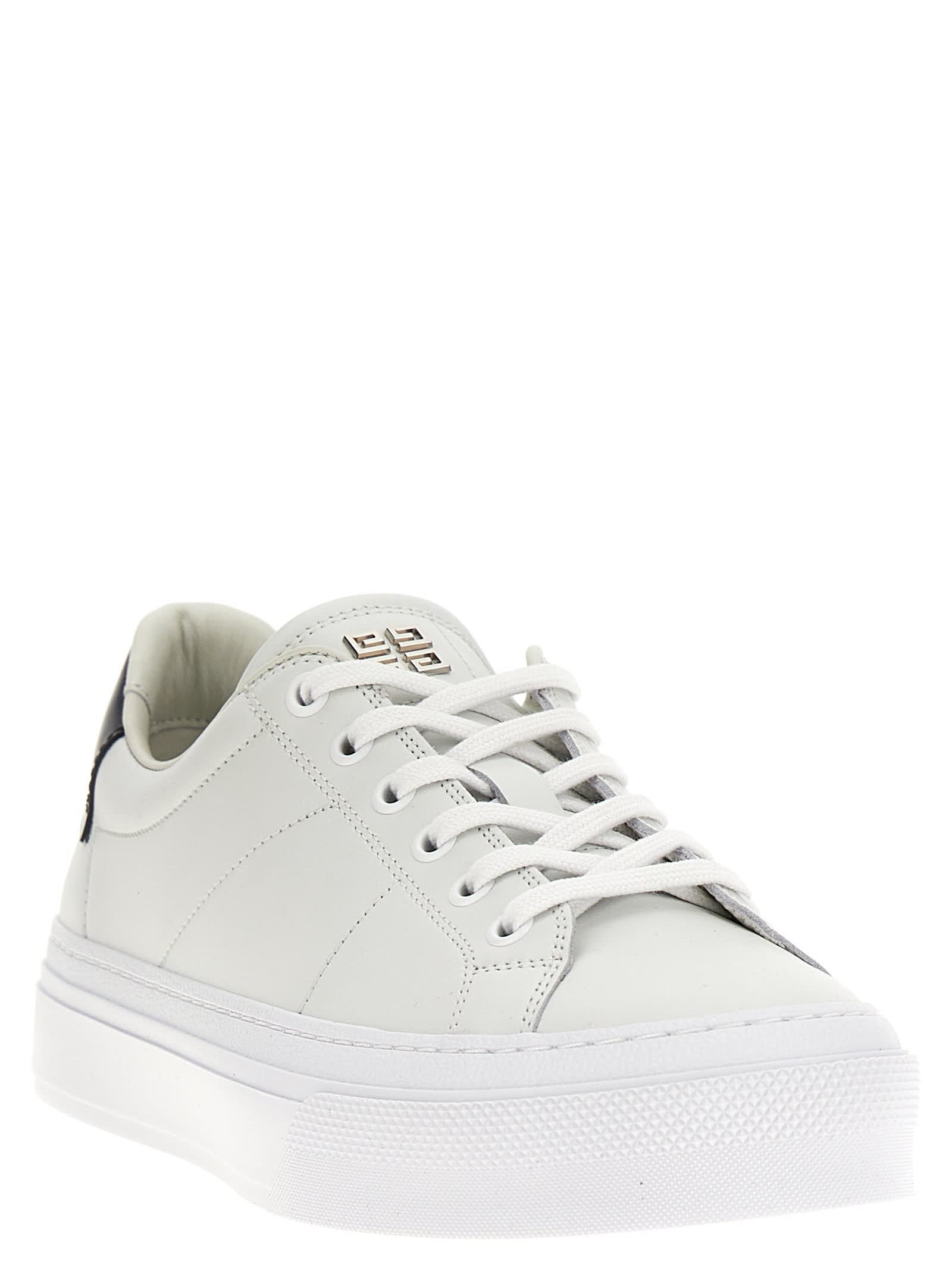 Shop Givenchy City Sport Sneakers In Bianco