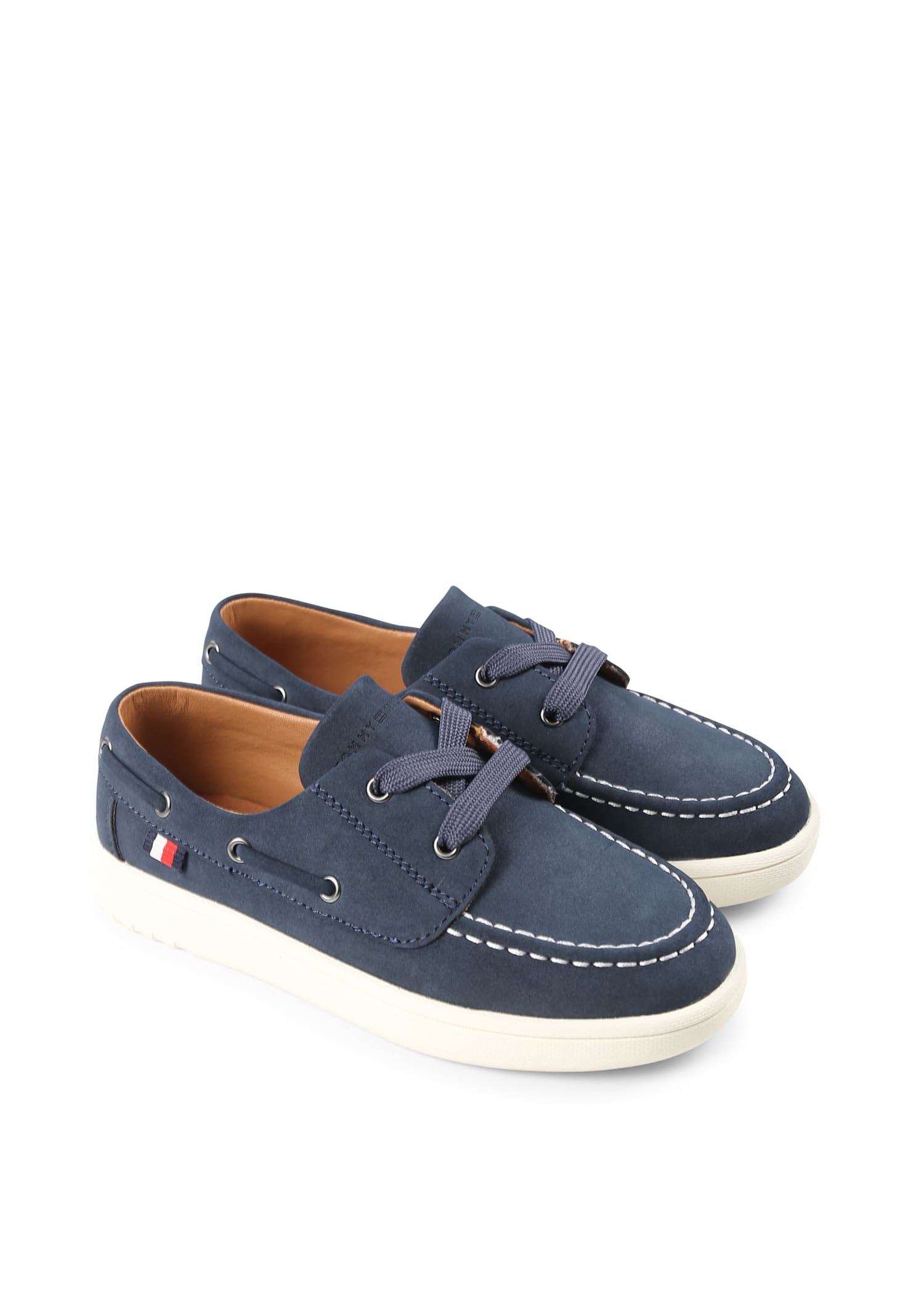 TOMMY HILFIGER BLUE LACE-UPS FOR BOY 