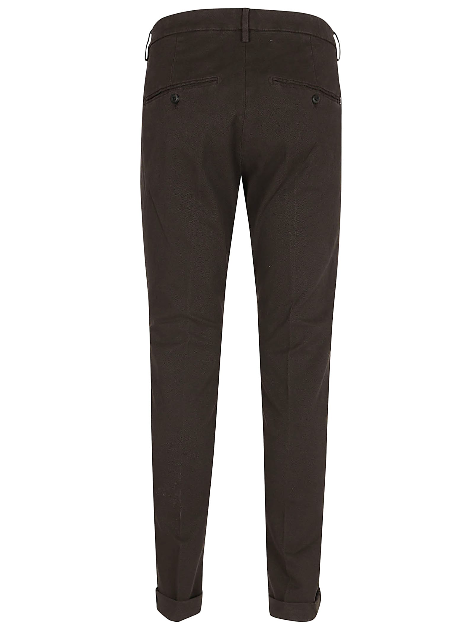 Shop Dondup Pantalone Gaubert In Marrone