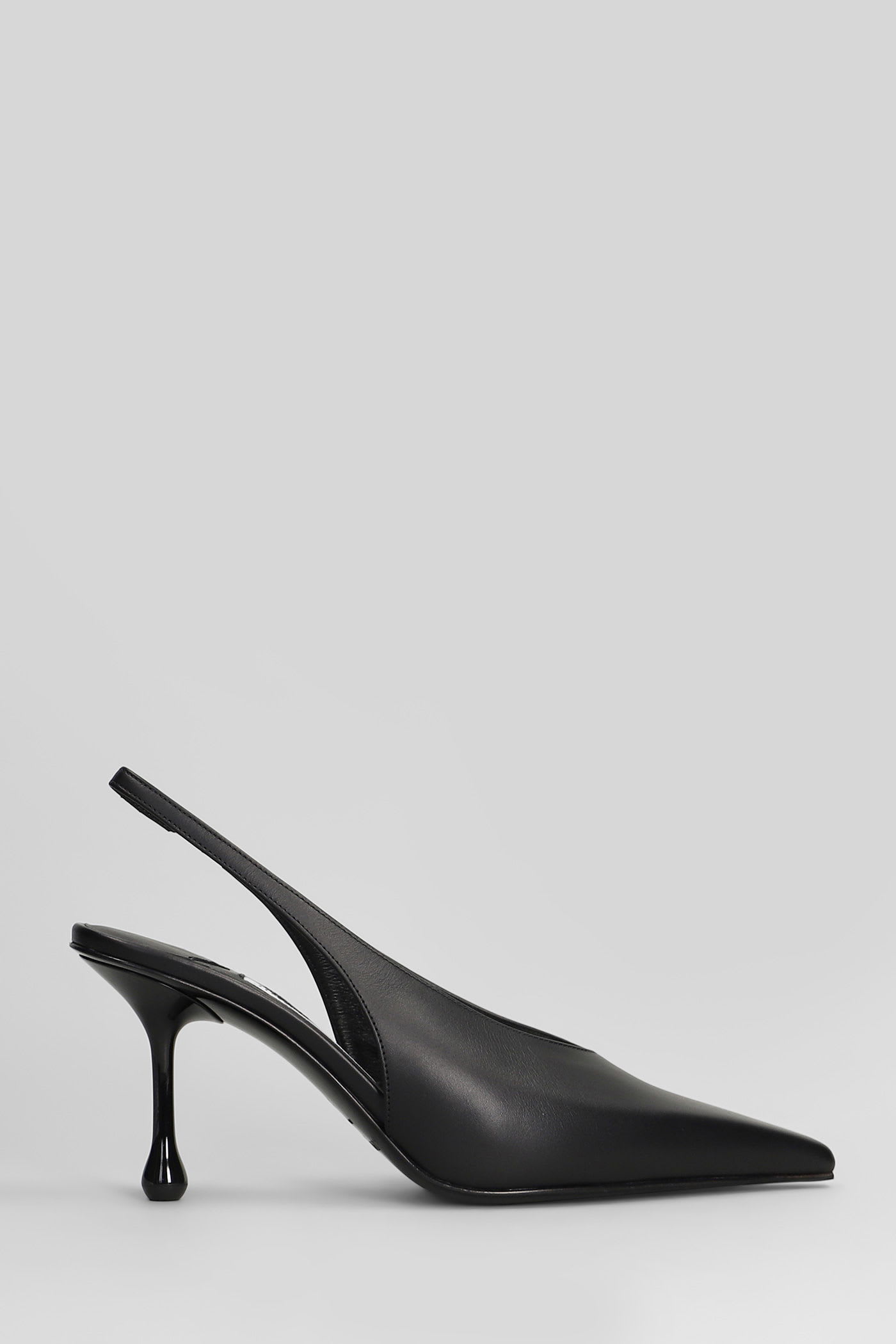 Jimmy Choo Isa 80 Pumps In Black Leather In Black