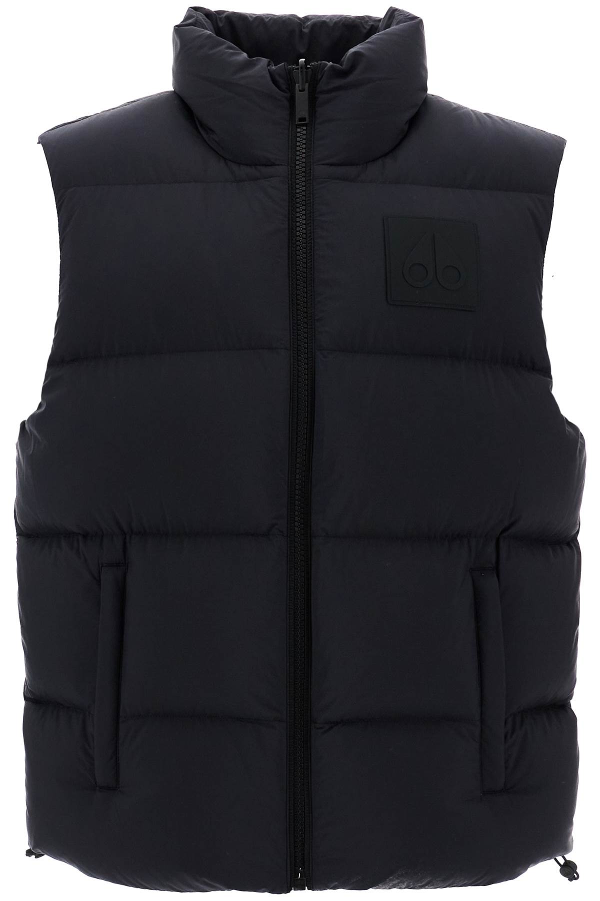 Shop Moose Knuckles Reversible Down-filled Vest In Black (black)