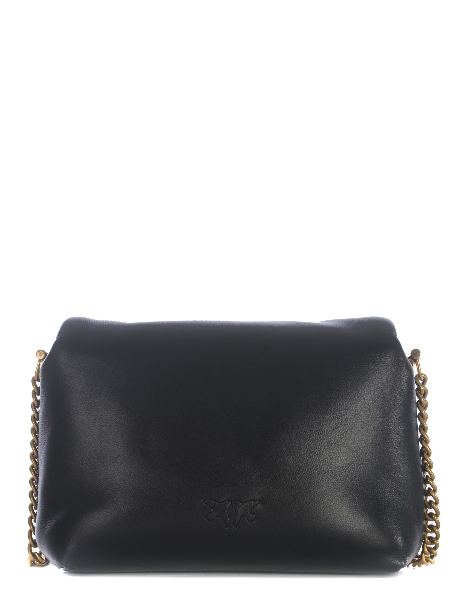 Shop Pinko Bag  Love Click Puff In Soft Nappa In Black