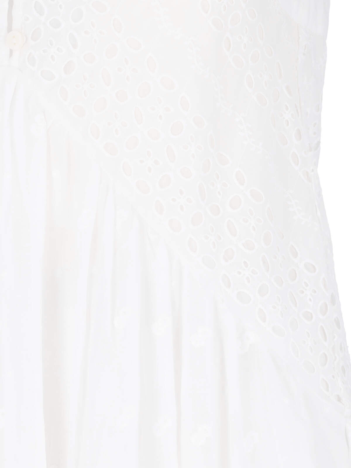 Shop Marant Etoile Maxi Dress In Sangallo In White