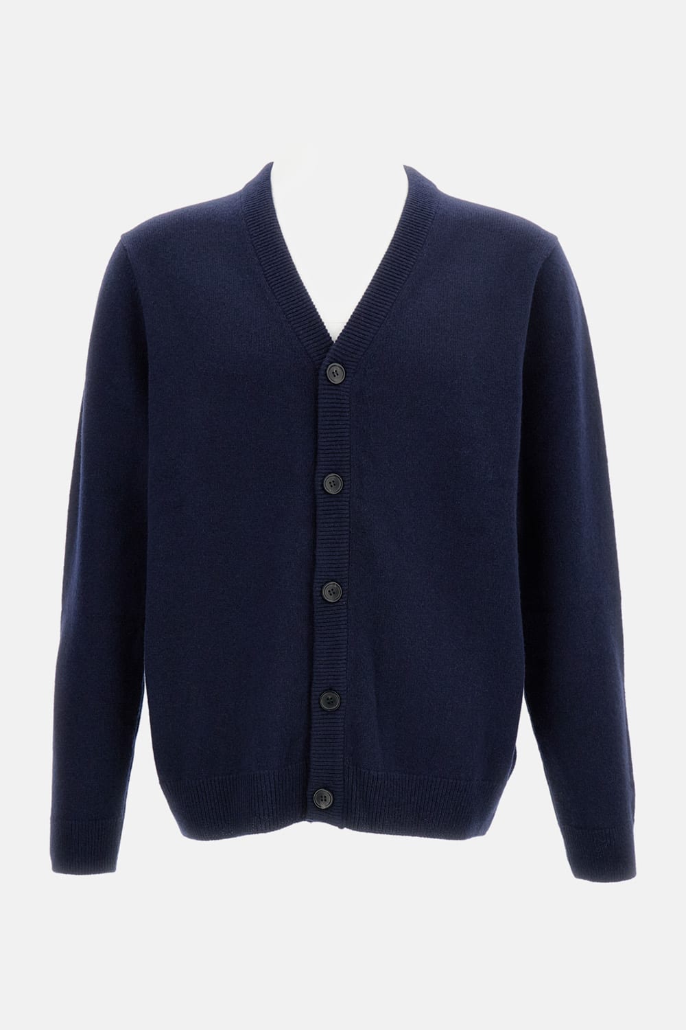 Paul Smith Wool Cardigan In Blue