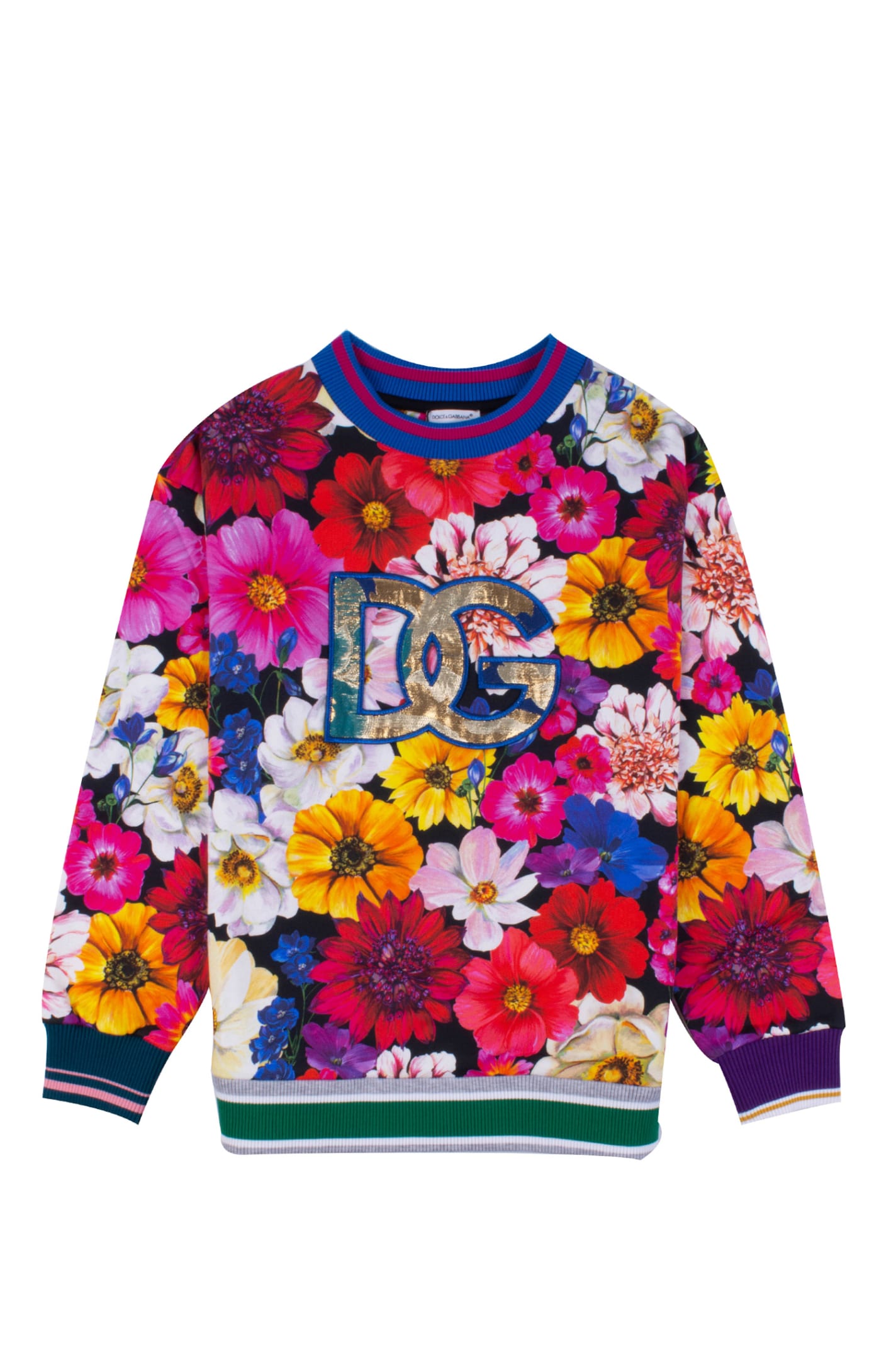 Dolce & Gabbana Cotton Sweatshirt With Print