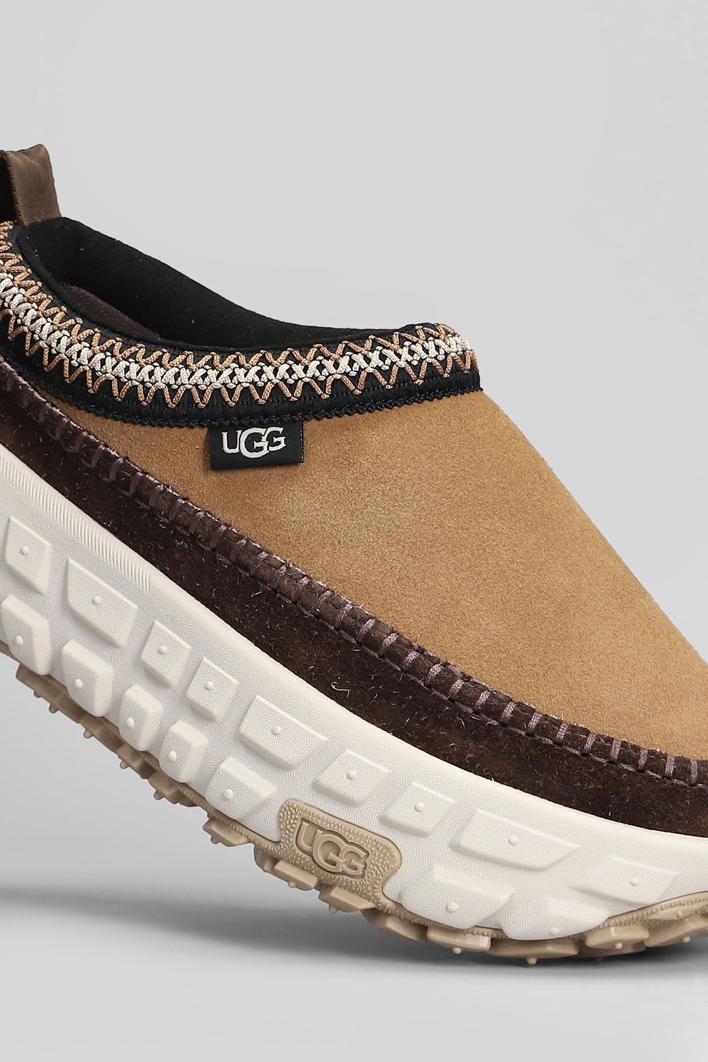 Ugg Men's Venture Daze Slip-on Shoes In Leather Color
