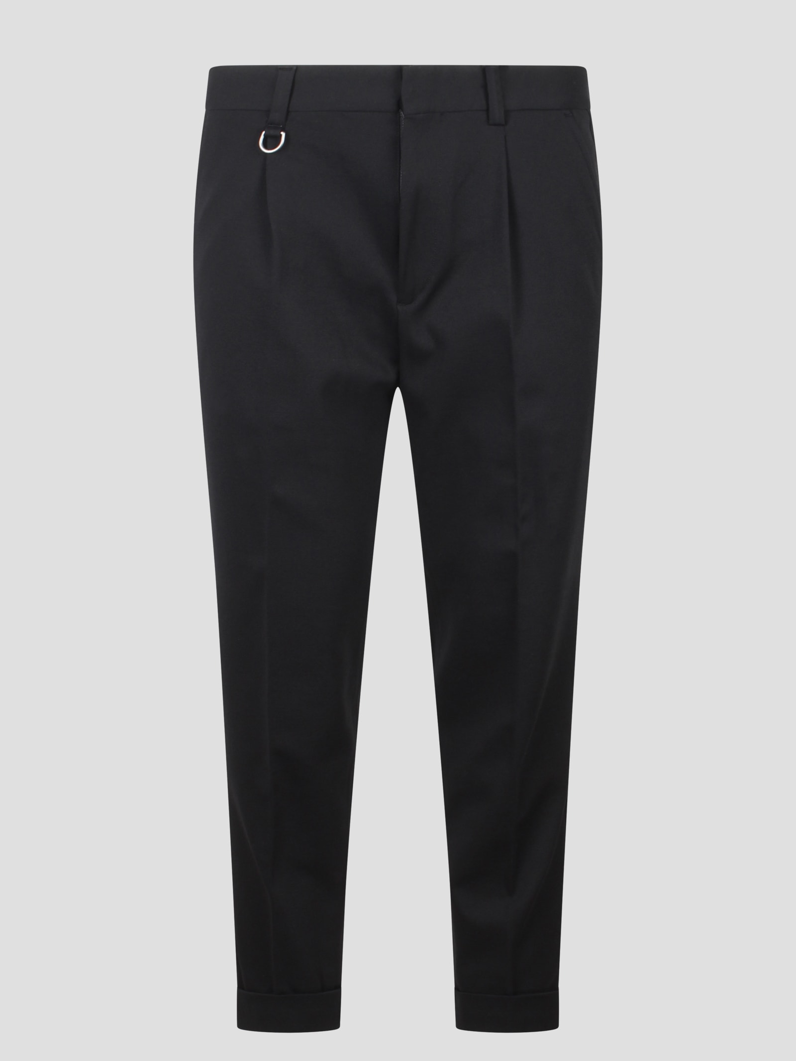 Shop Paolo Pecora Duomo Trousers In Black