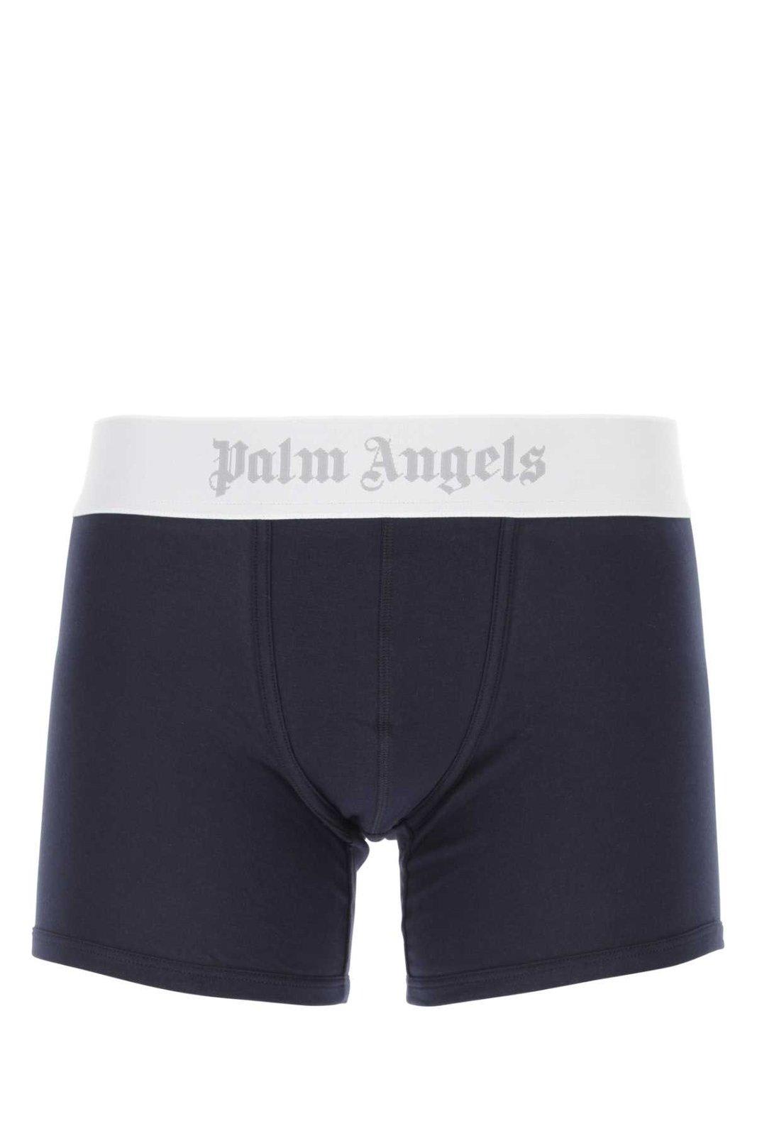 Palm Angels Two-pack Logo-waistband Stretch Boxers