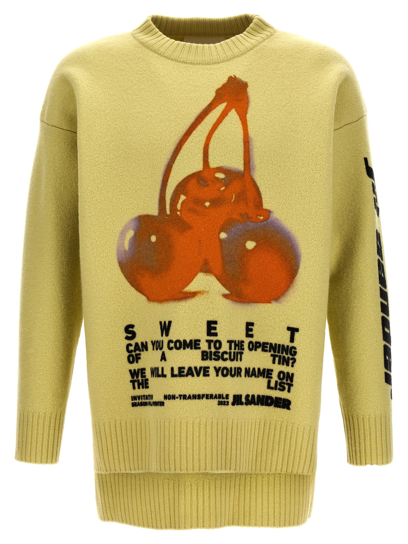 Jil Sander fashion Show Invitation Sweater