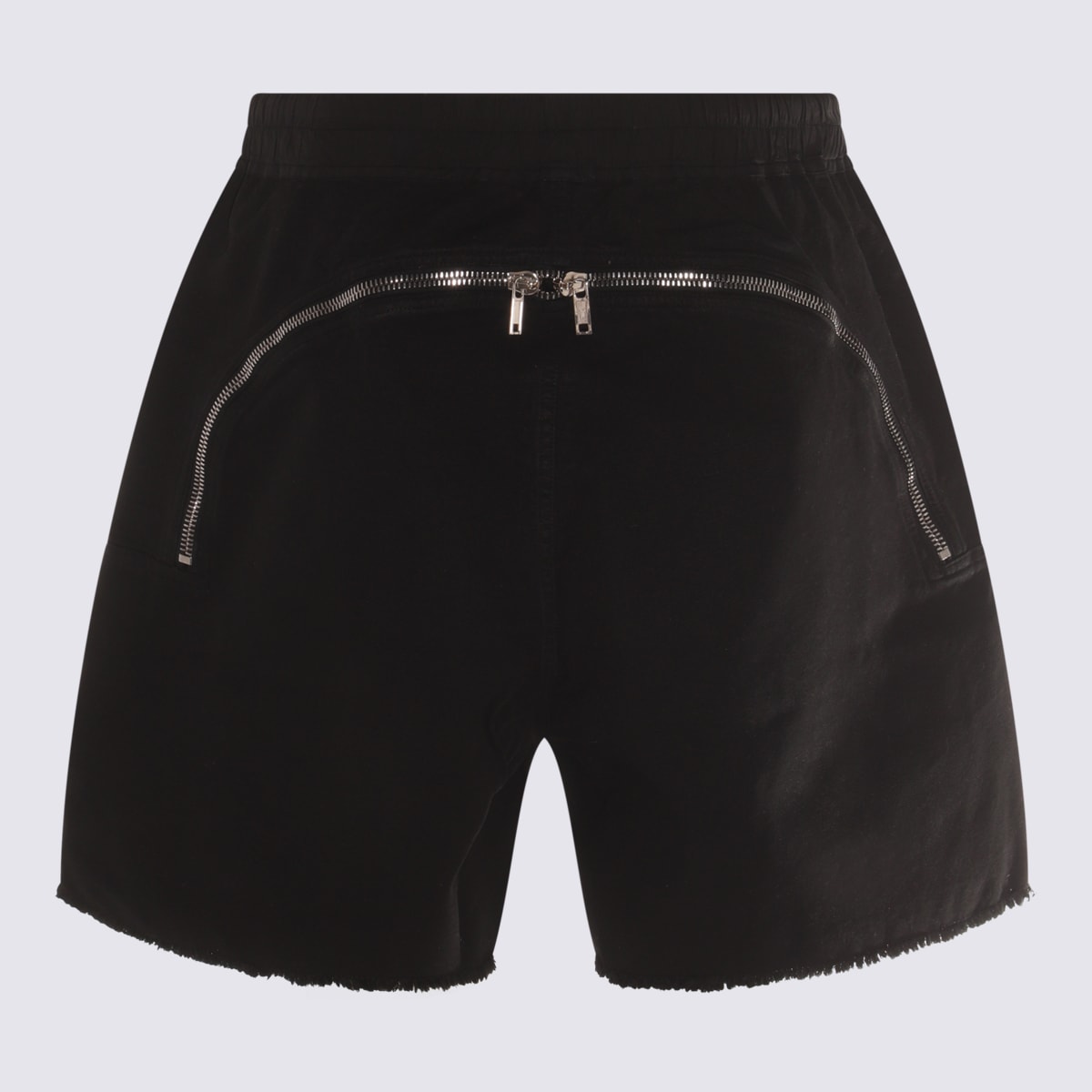 Drkshdw Black Cotton Shorts