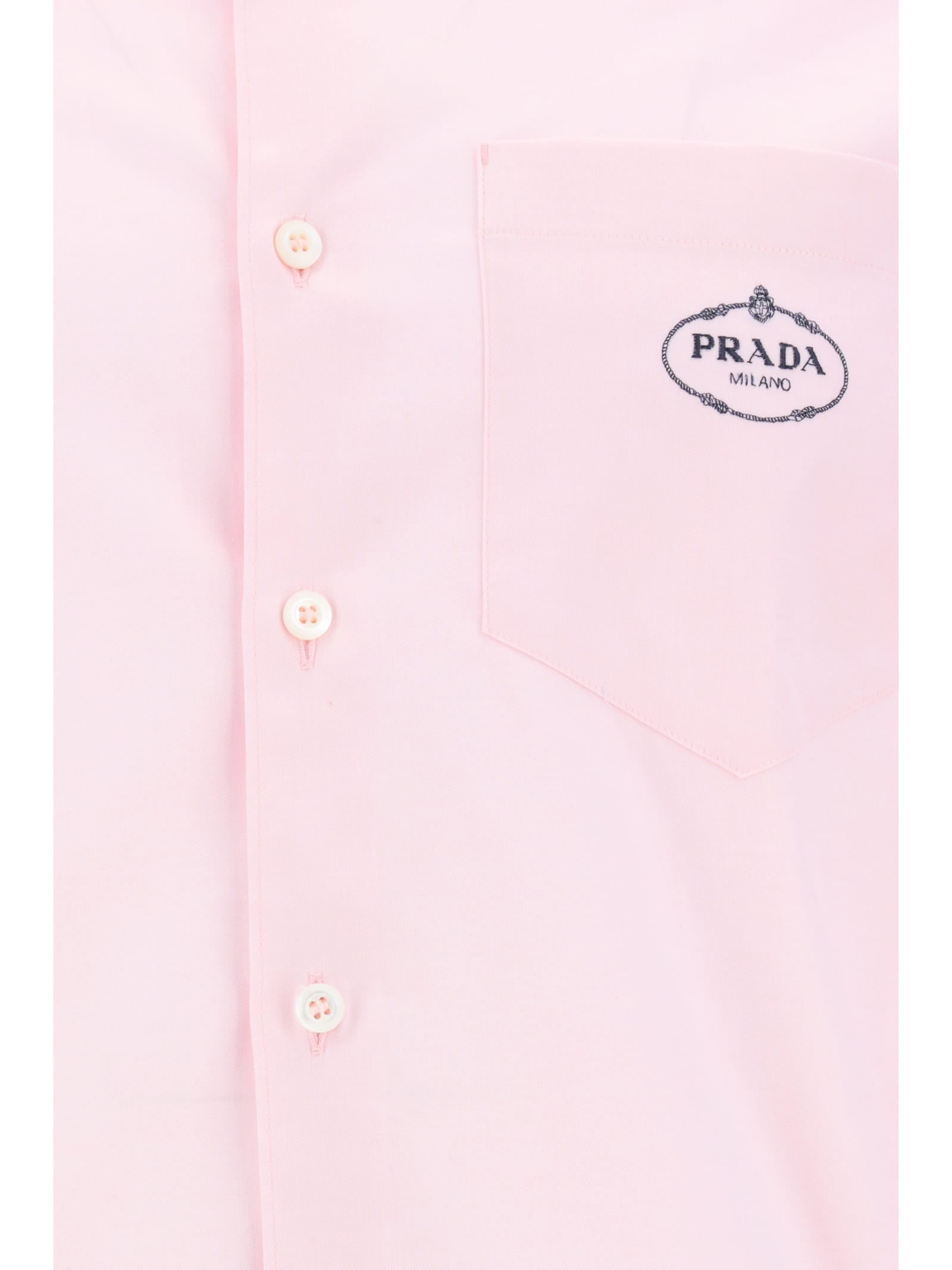 Shop Prada Shirt In Rosa