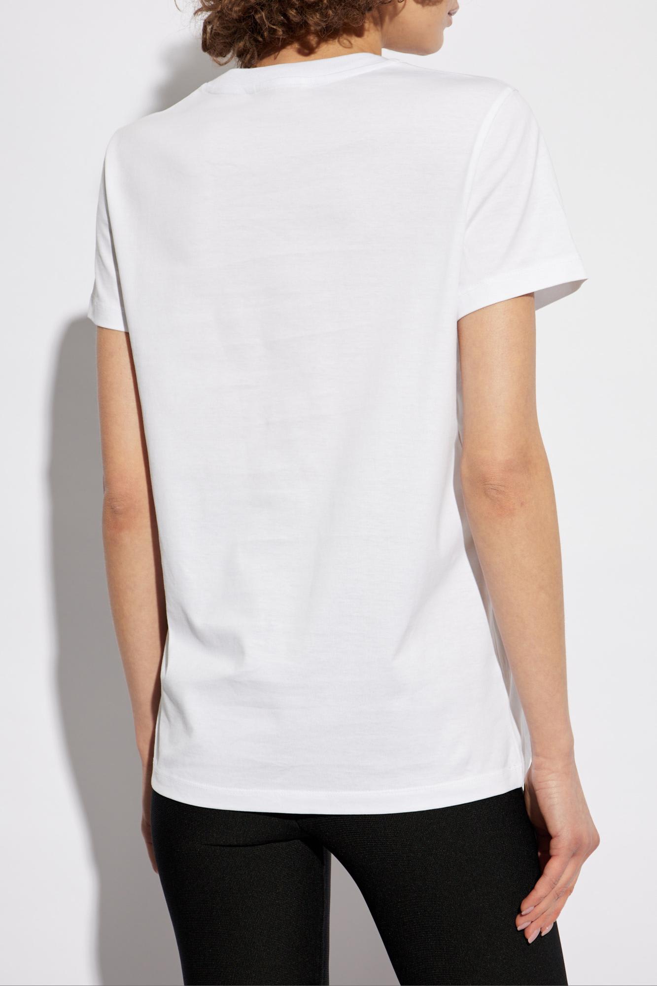 Max Mara T-shirt Colibri In White