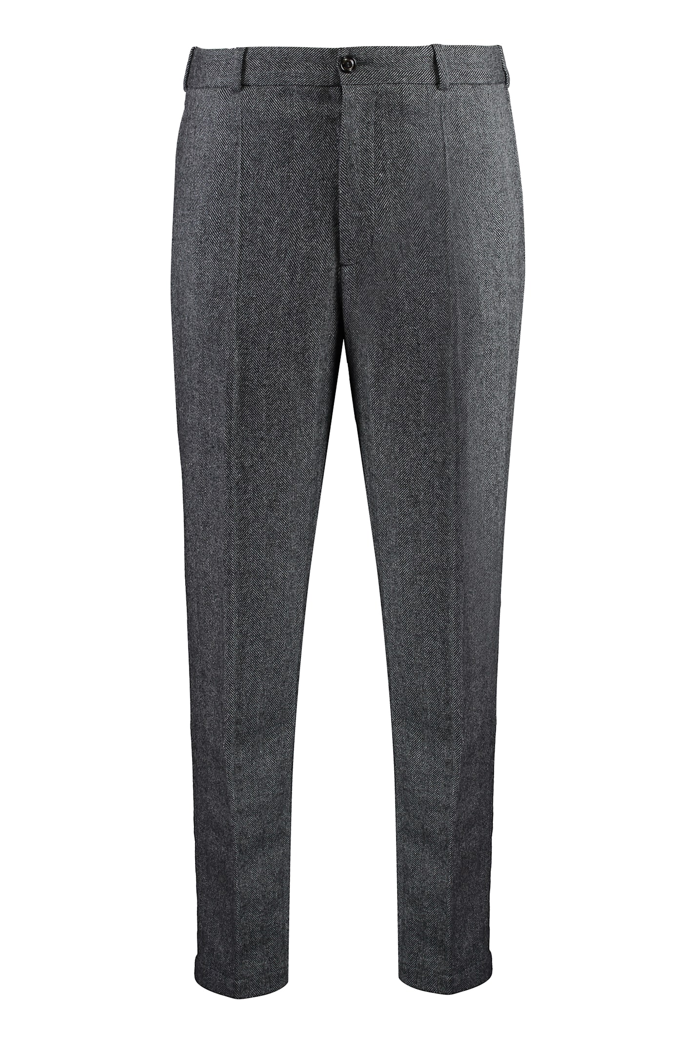 Wool Blend Trousers