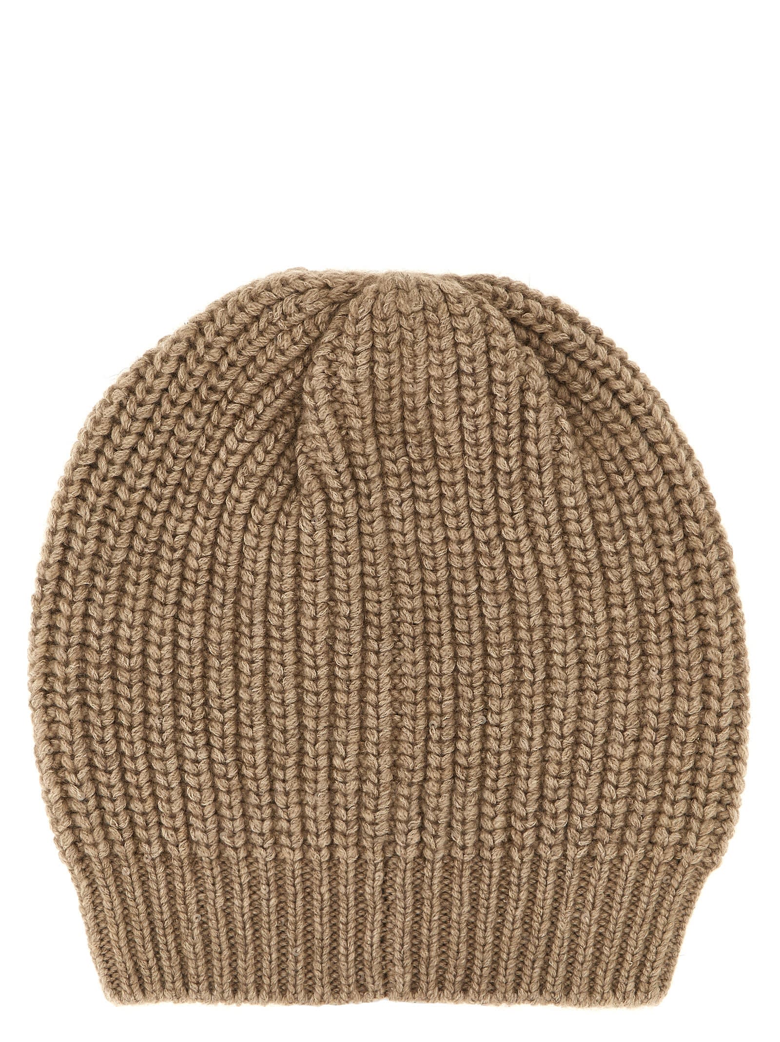 Brunello Cucinelli Diamante Cap In Brown