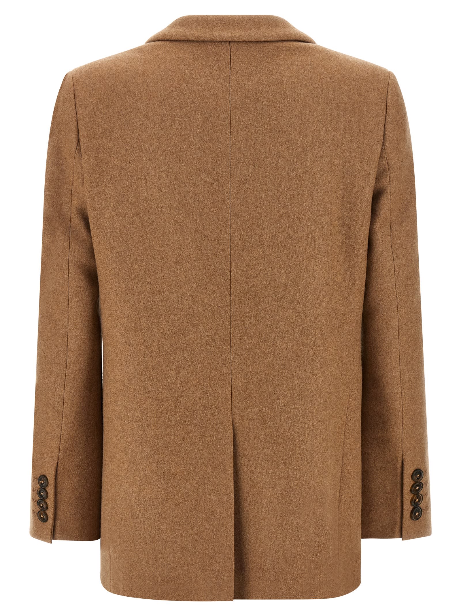 Blazé Milano Cholita Double-breasted Blazer In Brown