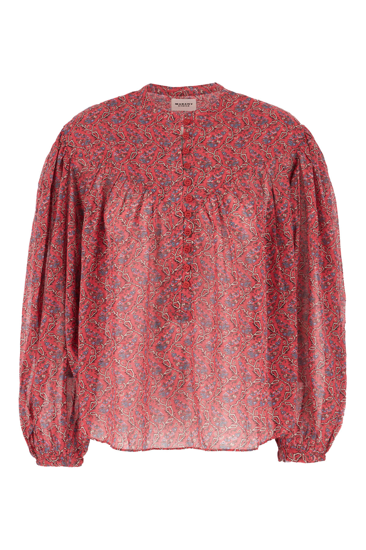 Marant Etoile Multicolor Cotton Blouse In Crbr