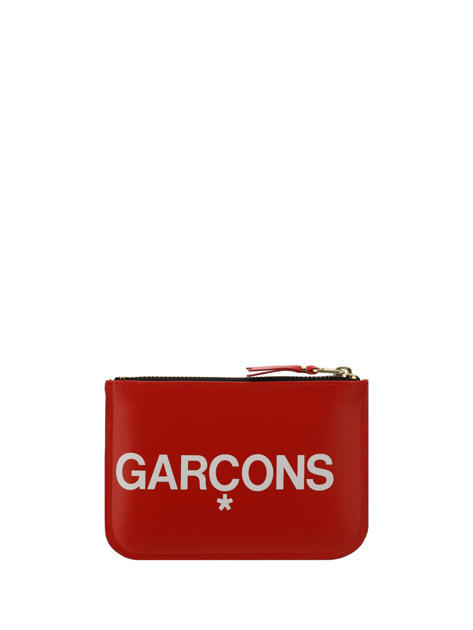 Shop Comme Des Garçons Coin Purse In Red