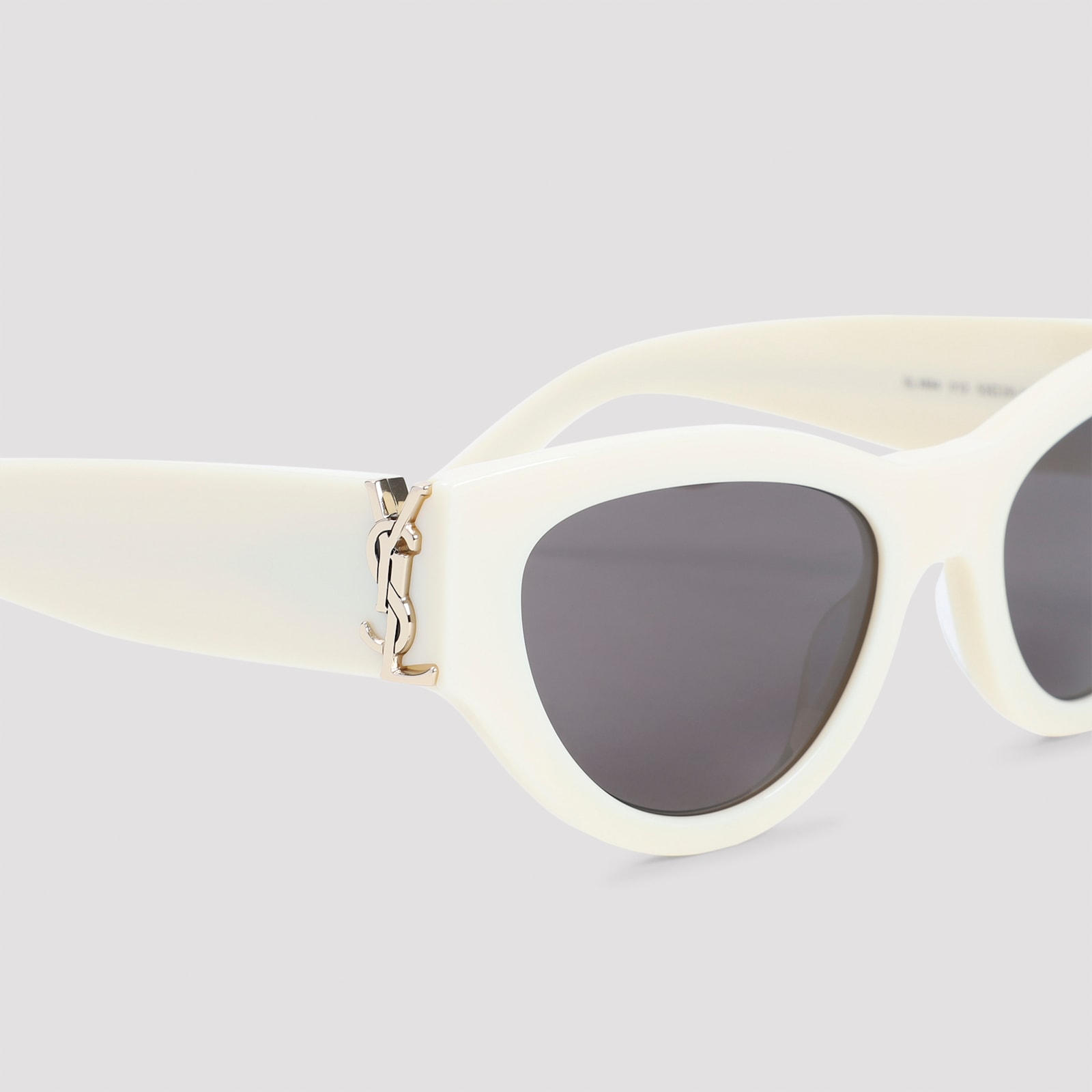Saint Laurent Sl M94 Sunglasses In White