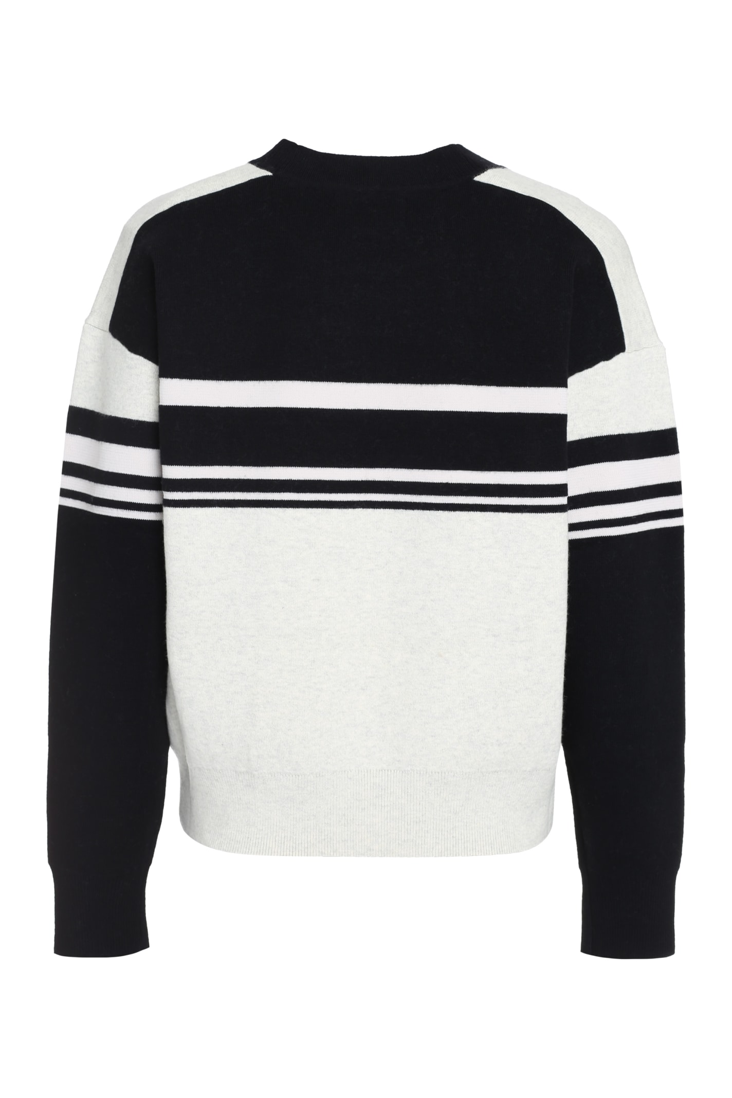 Shop Marant Etoile Callie Cotton Sweater In Multicolor