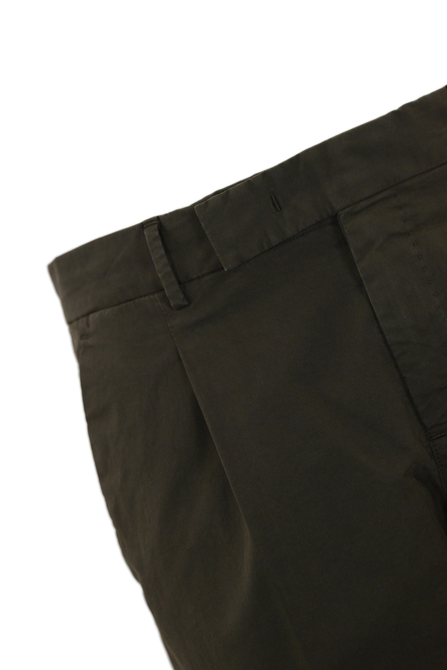 Pt Torino Rebel 1p Gabardine Trousers In Cacao
