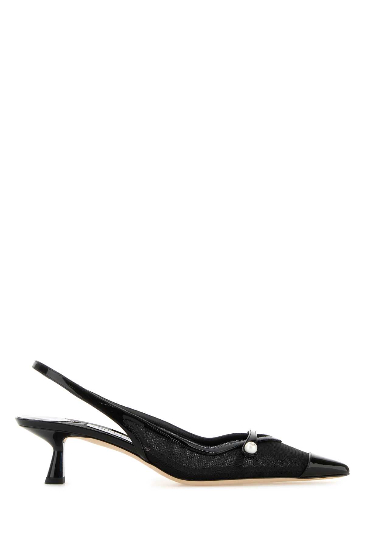Jimmy Choo Amita Pointed Toe Pumps In Black