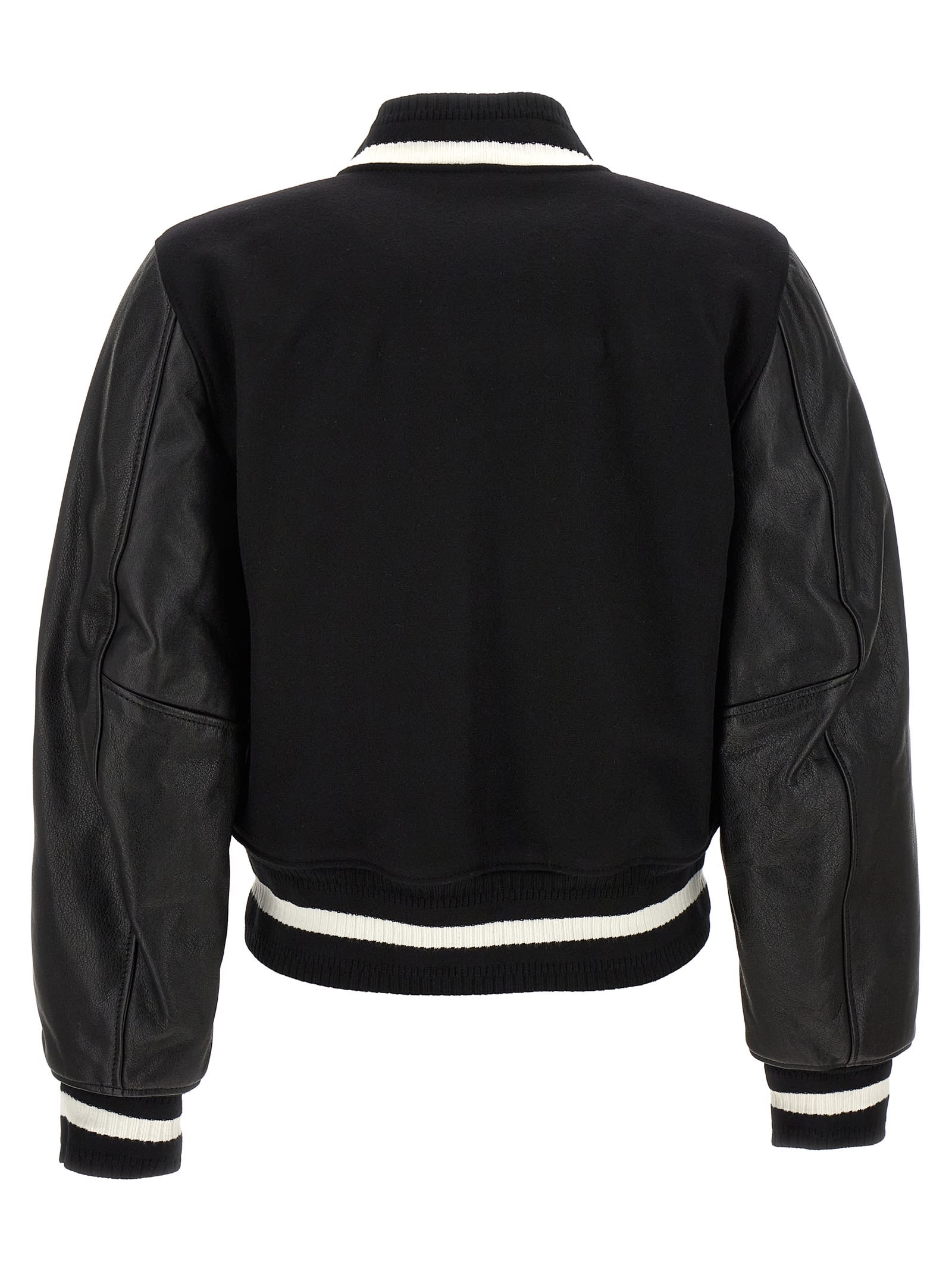Givenchy Blouson In White/black