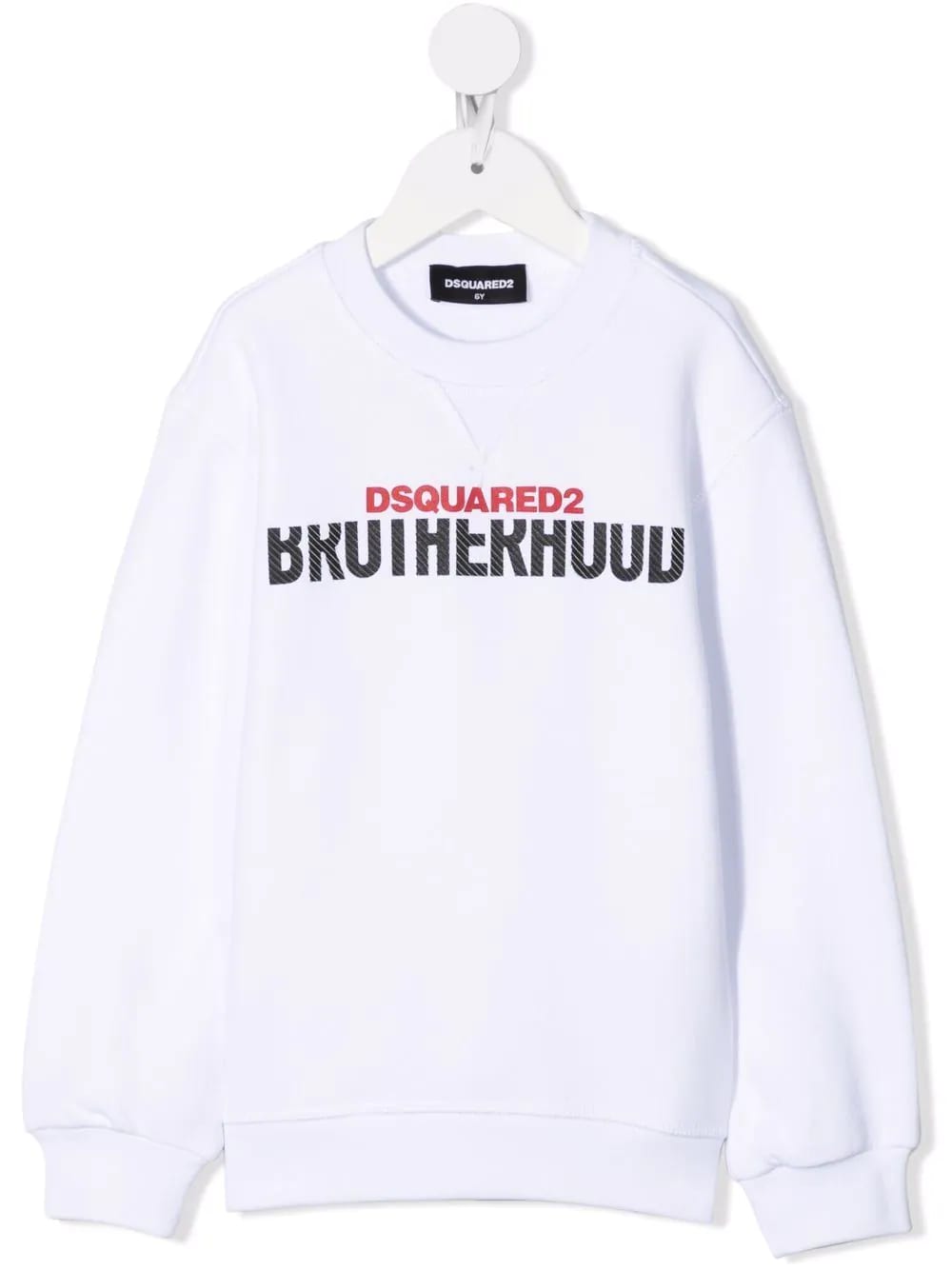 Dsquared2 Kids White Brotherhood Sweatshirt