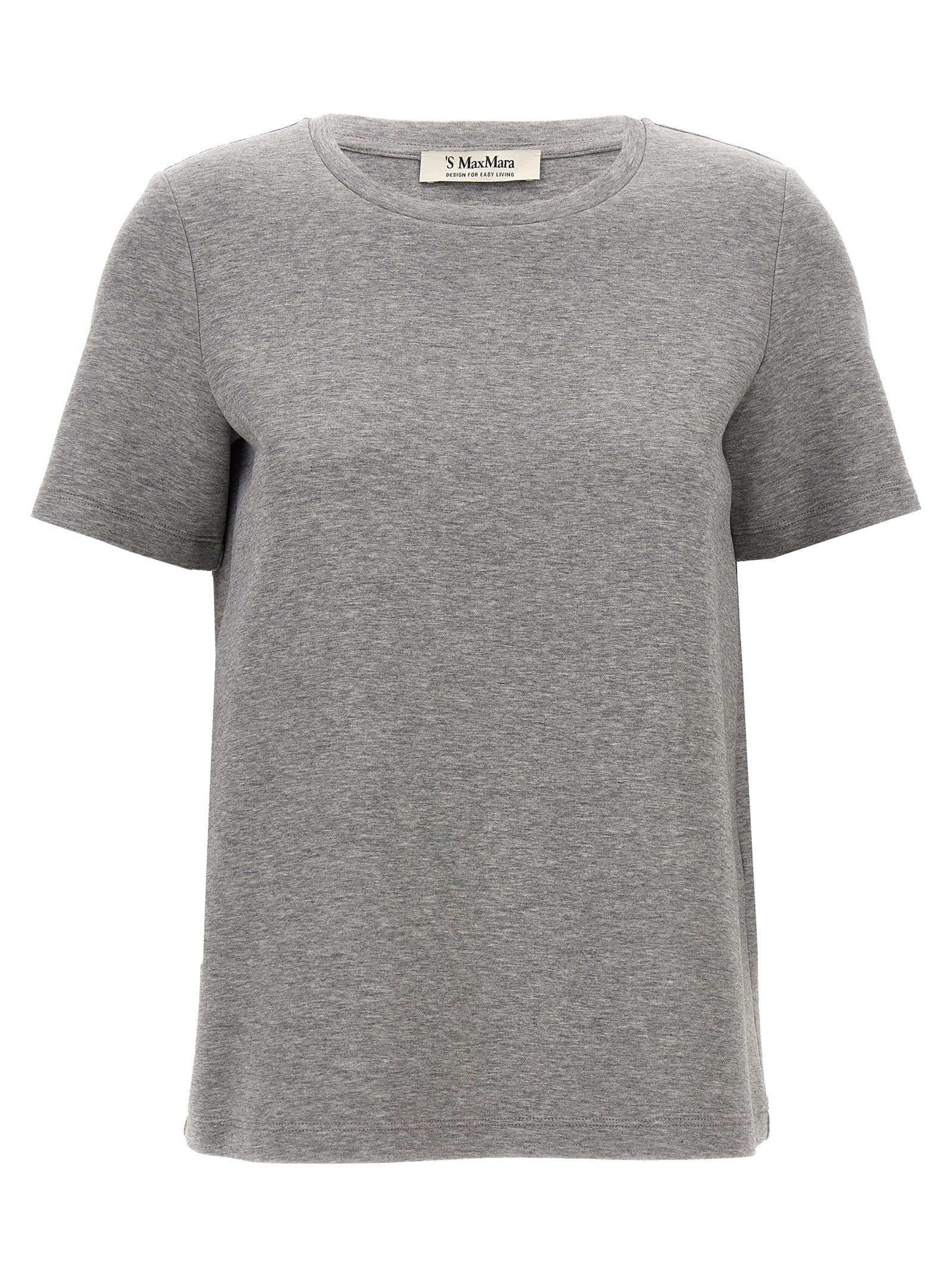 's Max Mara Tubo T-shirt In Gray
