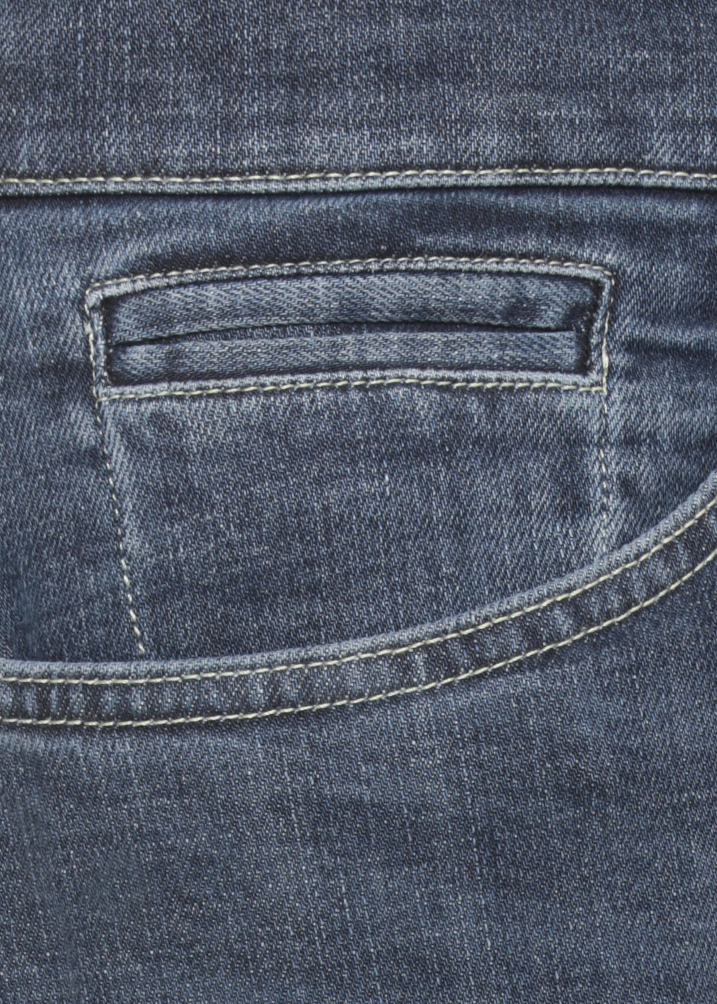 Dondup Straight Leg Cotton Jeans With Belt Loops In Blue
