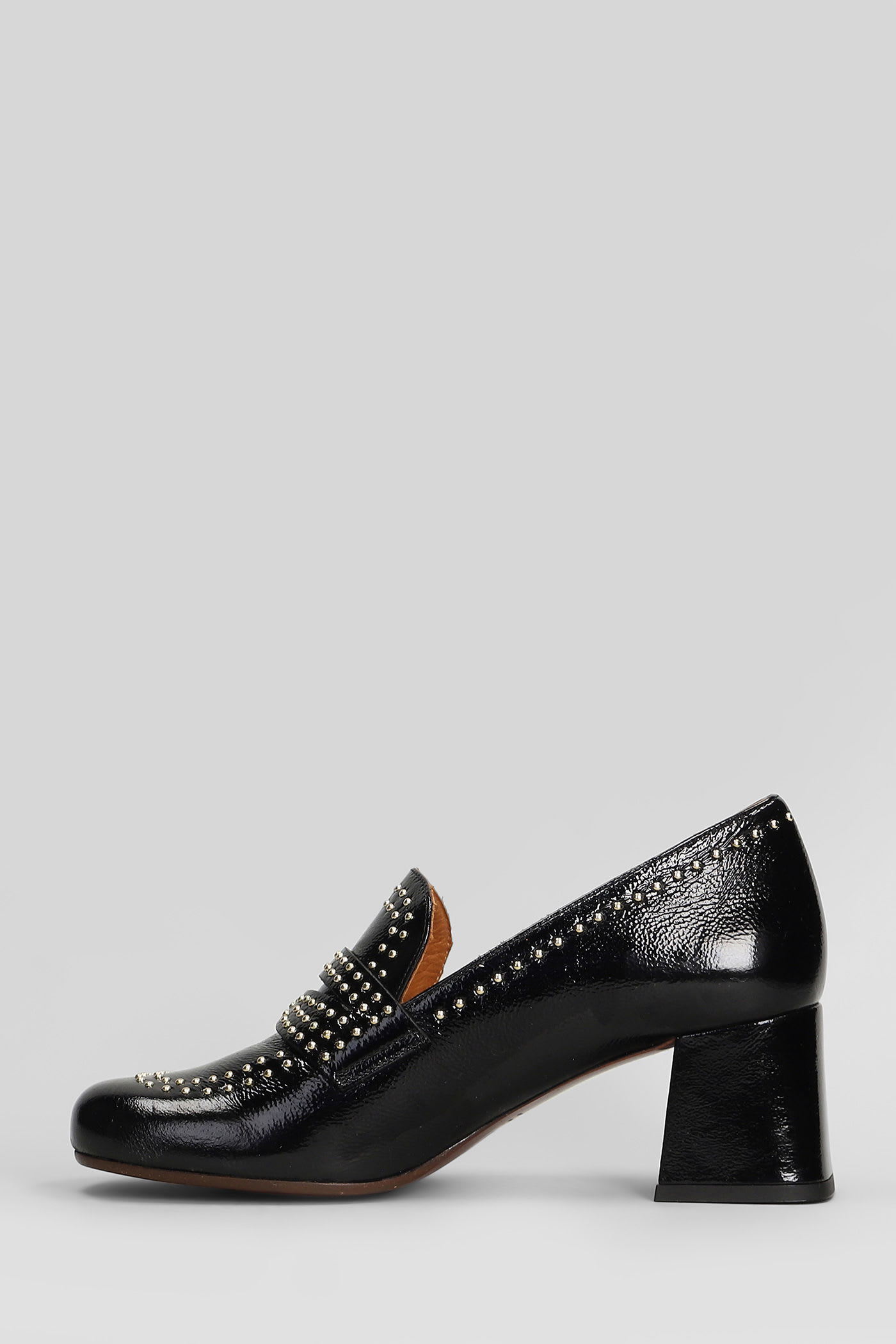 Chie Mihara Muleah Pumps In Black Leather In Black