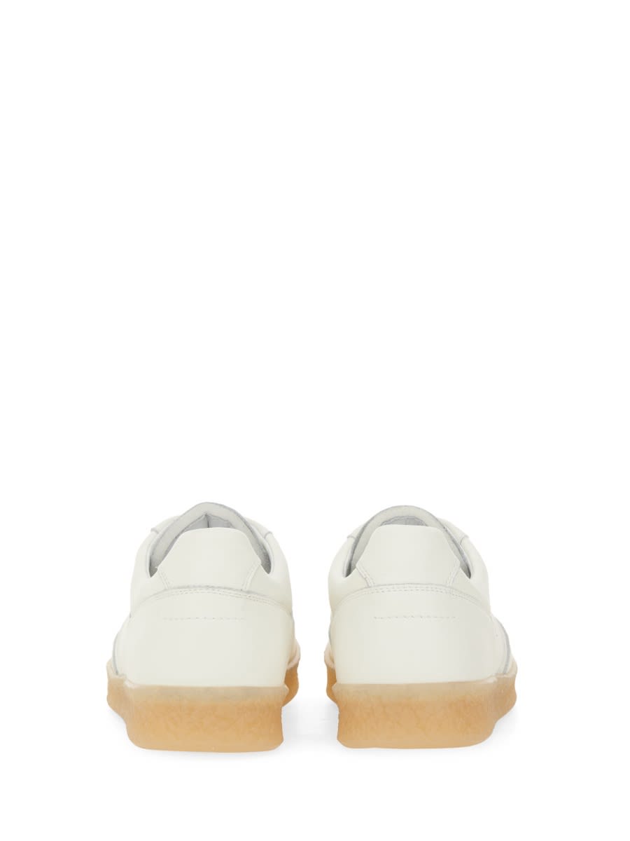 Shop Mm6 Maison Margiela Sneaker 6 Court In White