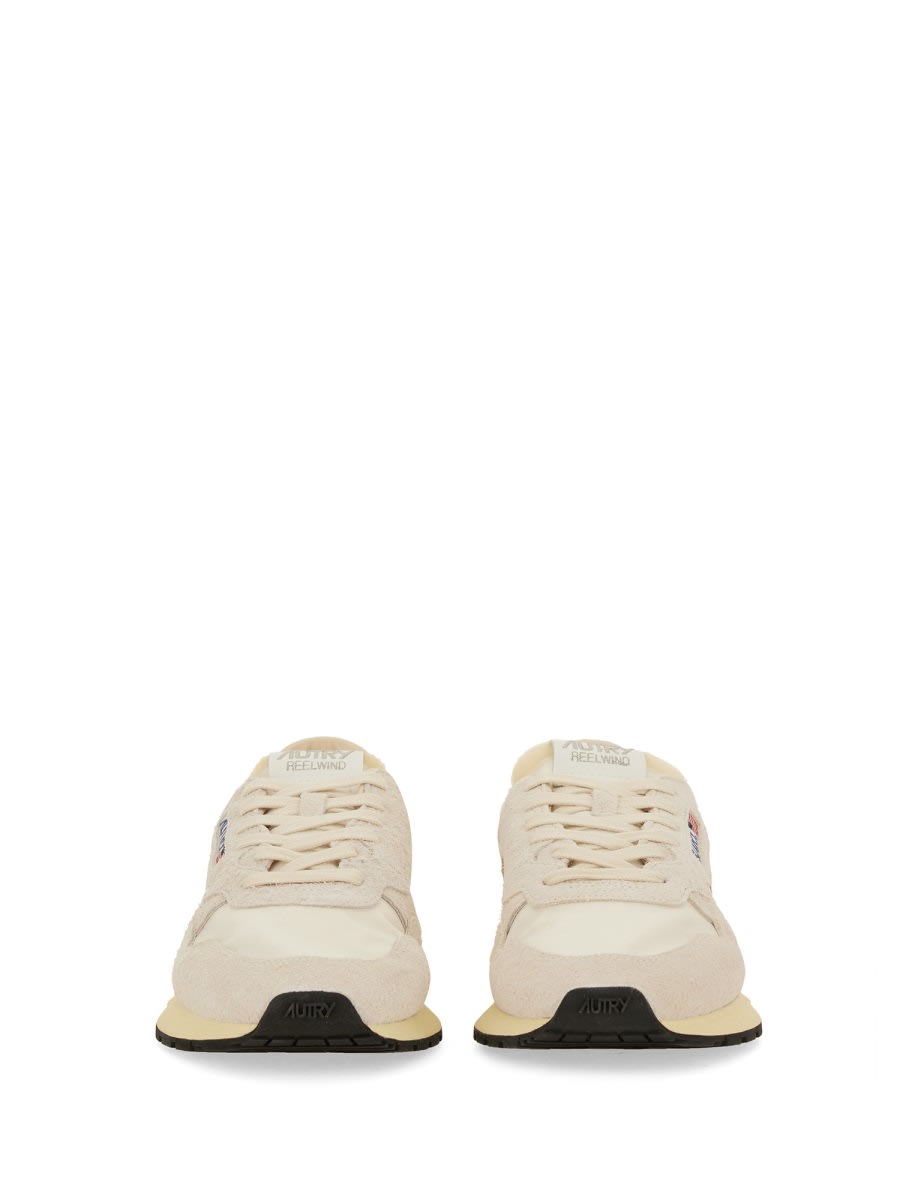 Shop Autry Whirlwind Low Man Sneaker In White