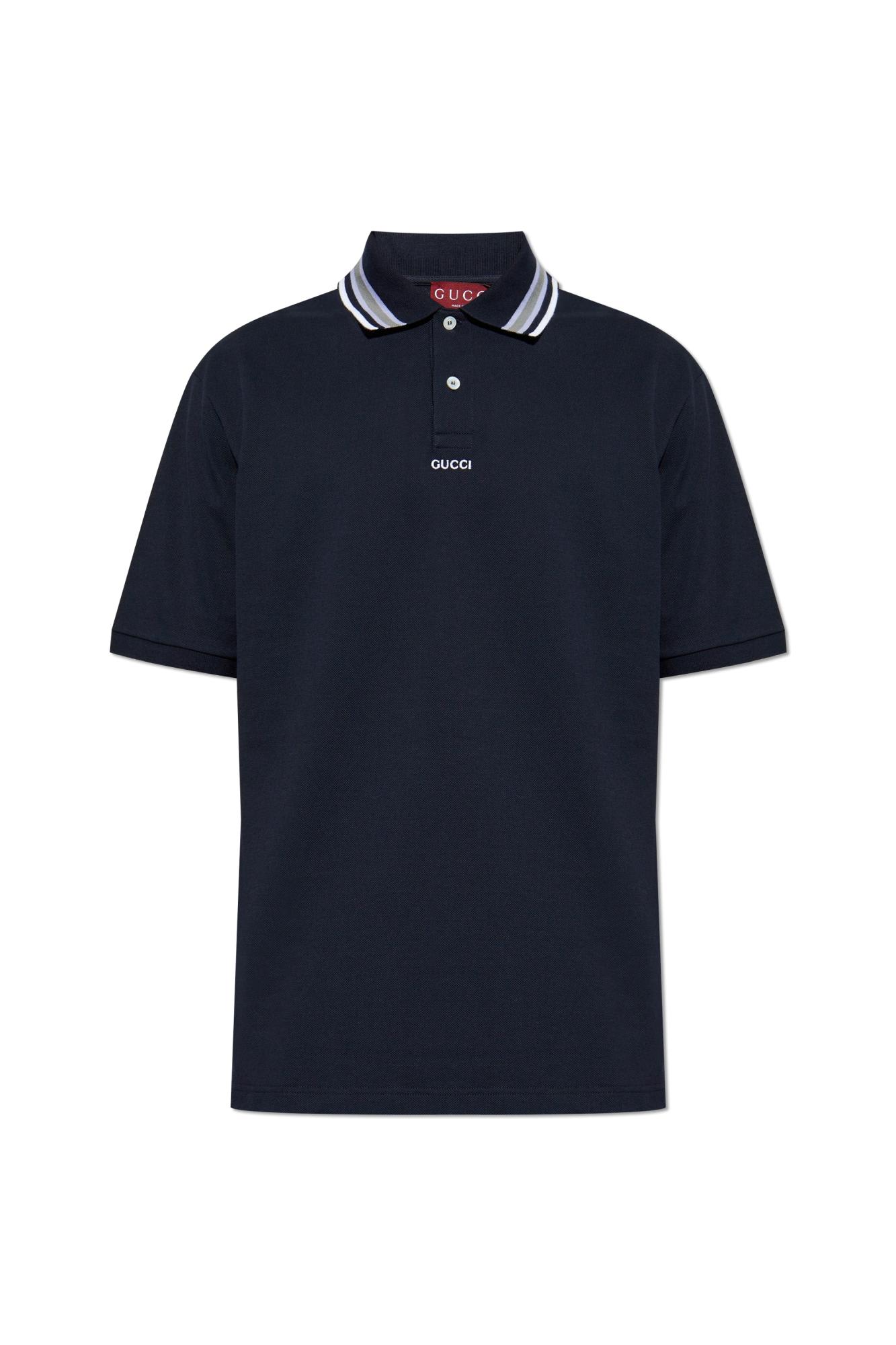 Shop Gucci Polo With Logo