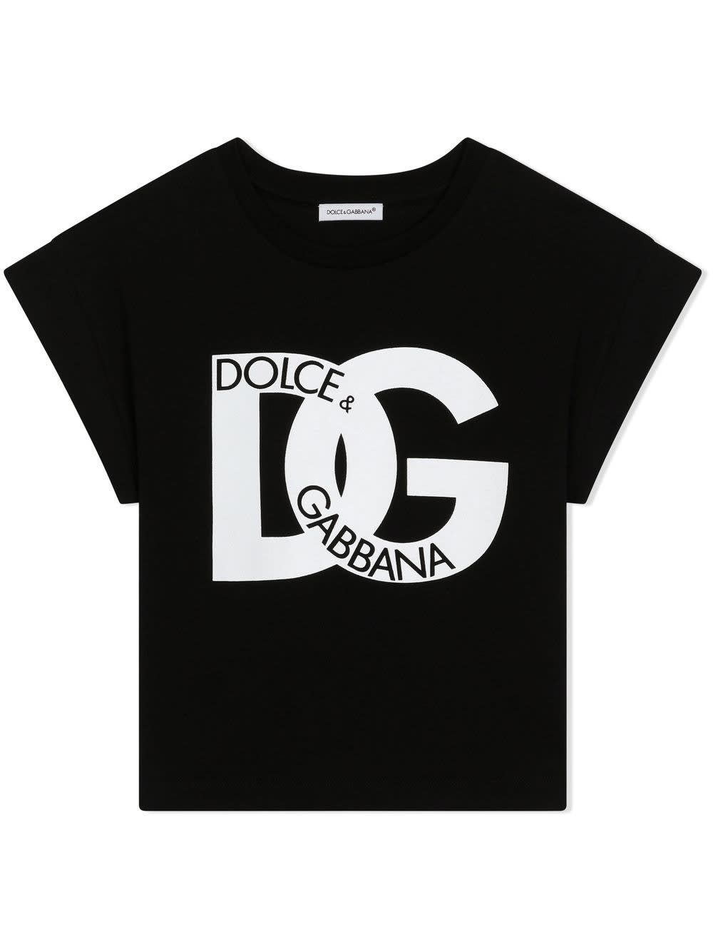 Shop Dolce & Gabbana T-shirt Con Stampa In Black