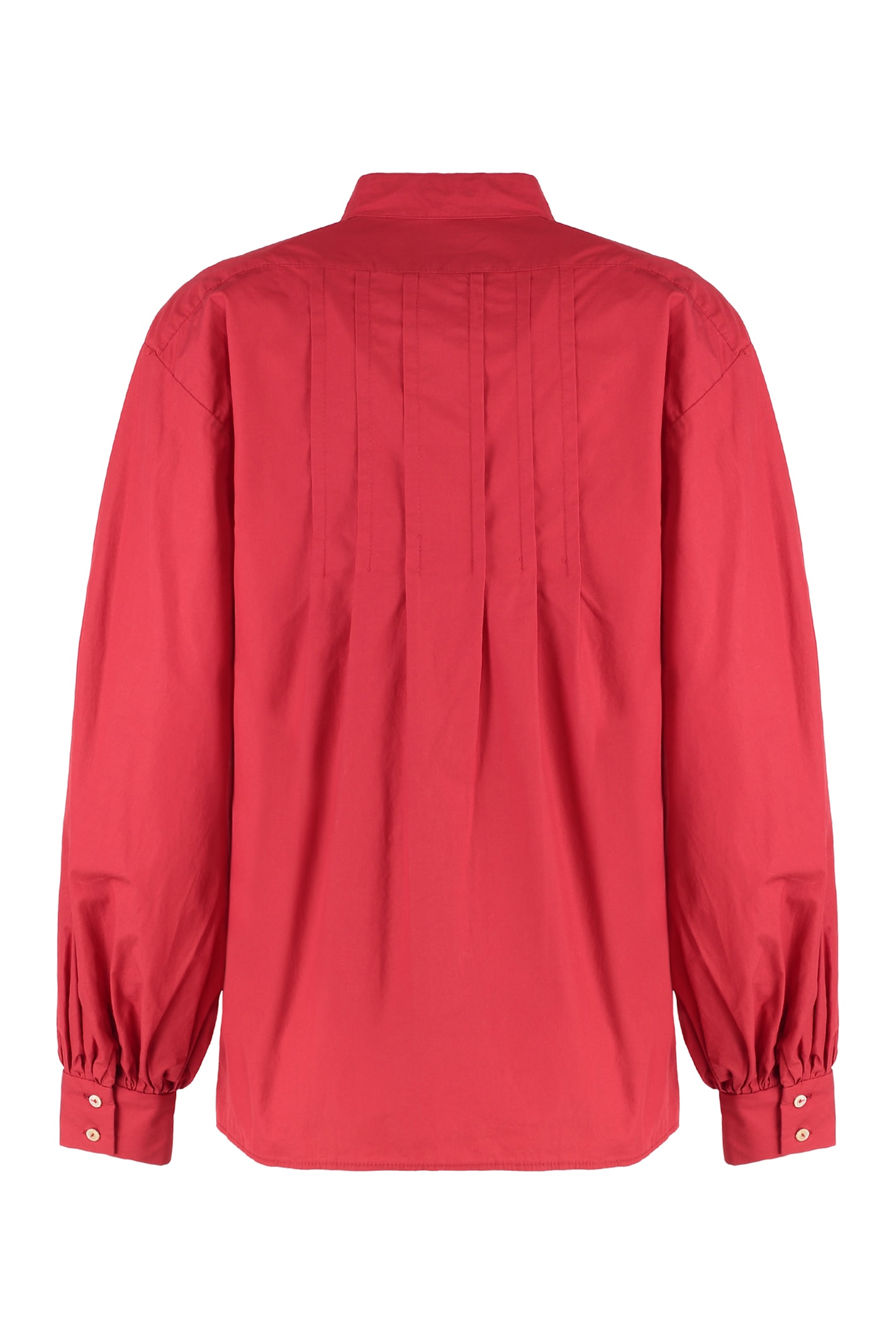 NILI LOTAN PRINTED SILK SHIRT