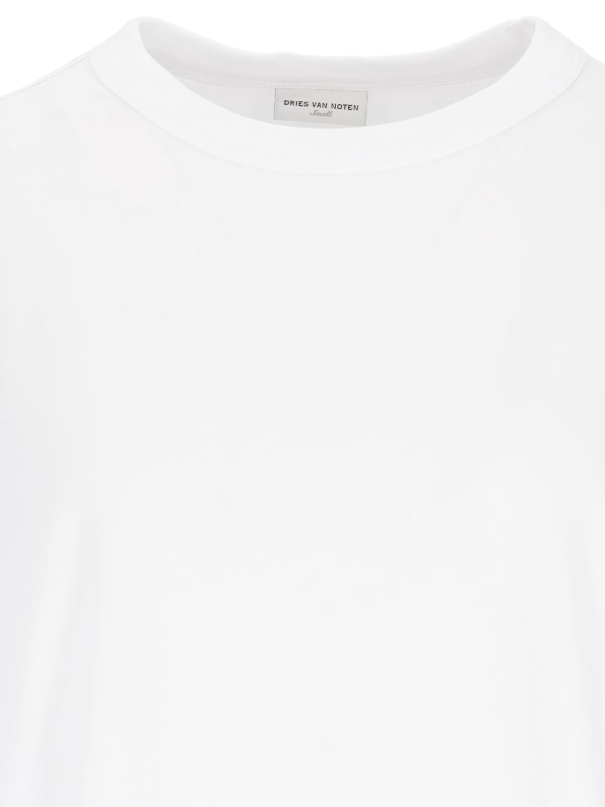 Shop Dries Van Noten Balloon Sleeve T-shirt In White