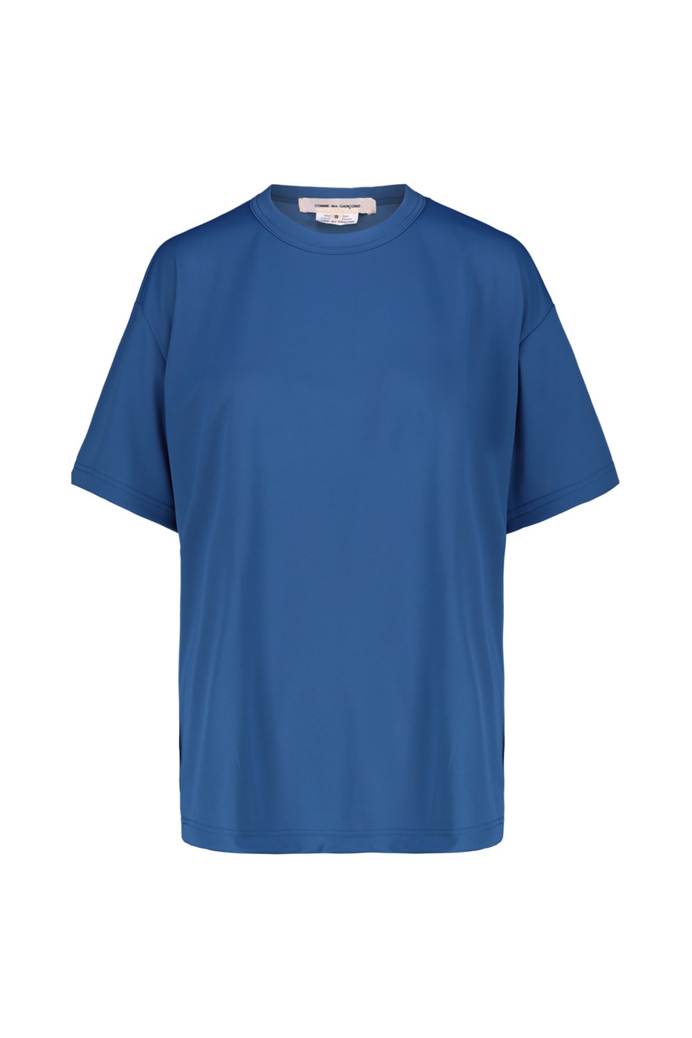 Shop Comme Des Garçons Crew-neck T-shirt In Smoke Blue