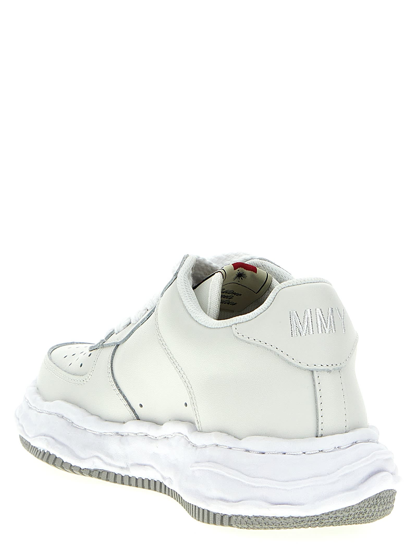 Shop Miharayasuhiro Wayne Sneakers In White