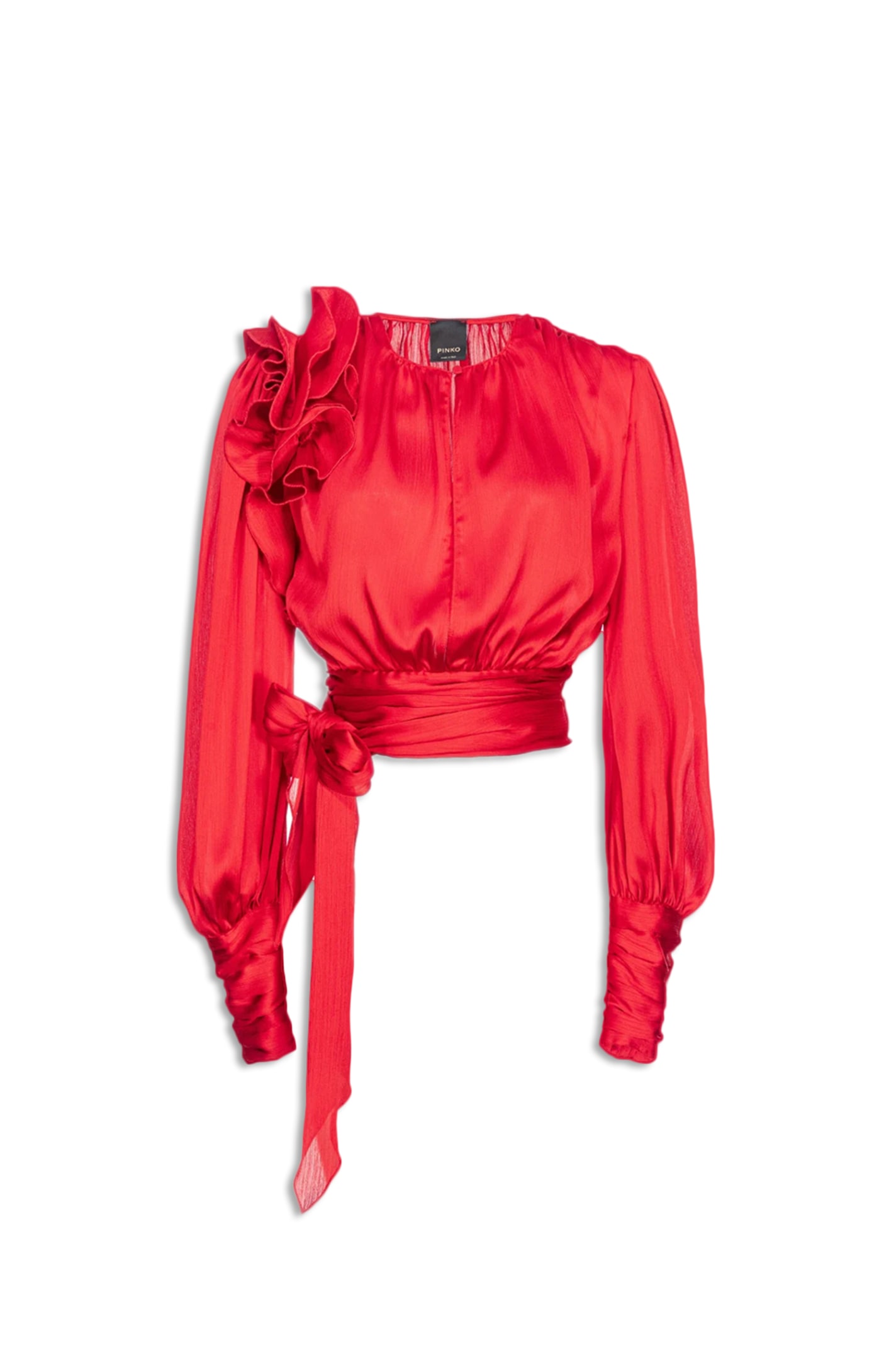 Shop Pinko Aurillac Top In Red