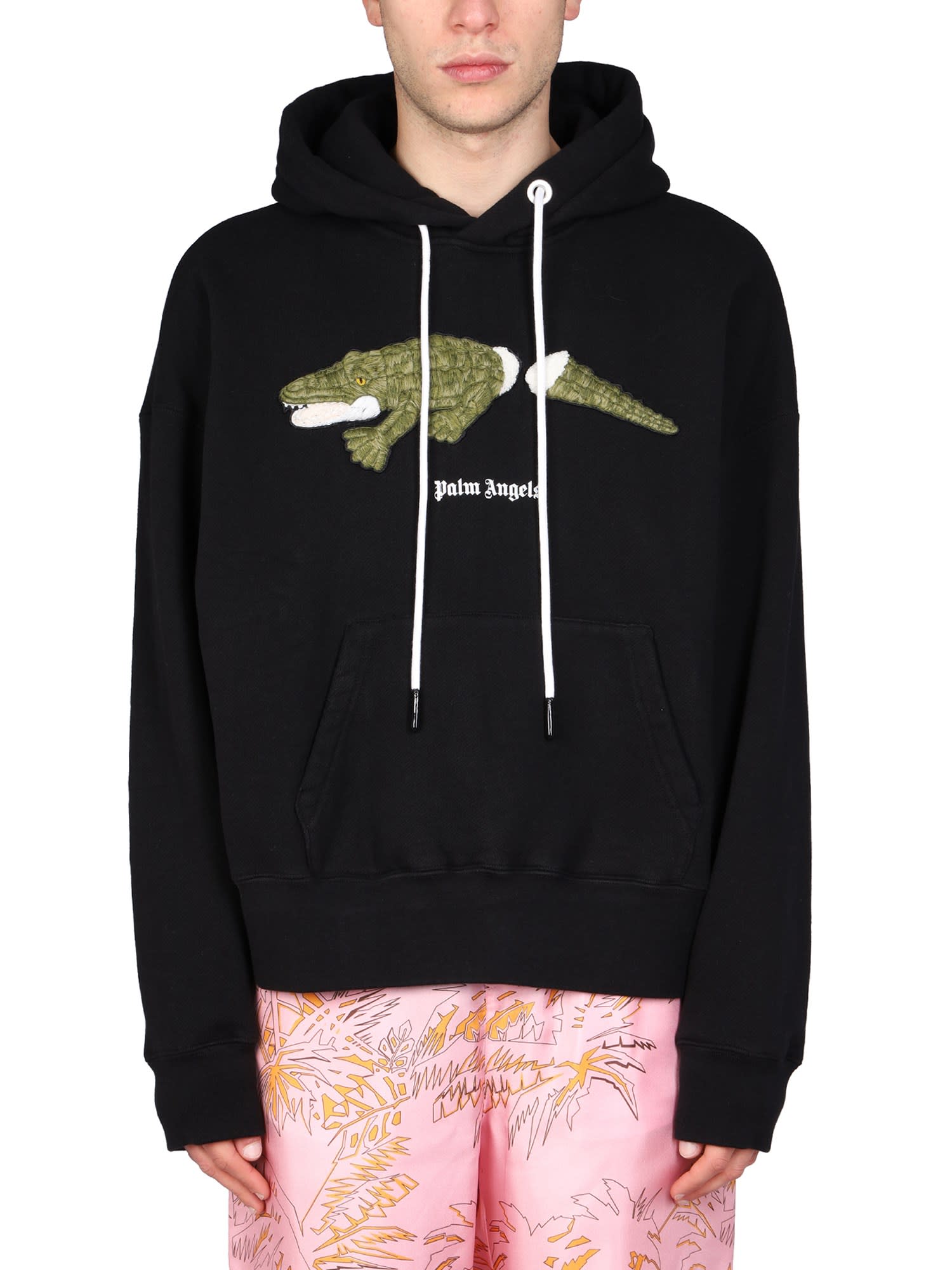 Palm Angels Crocodile Sweatshirt