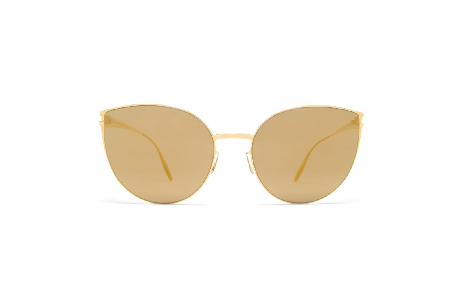 Mykita Sunglasses In Oro/specchiato Oro
