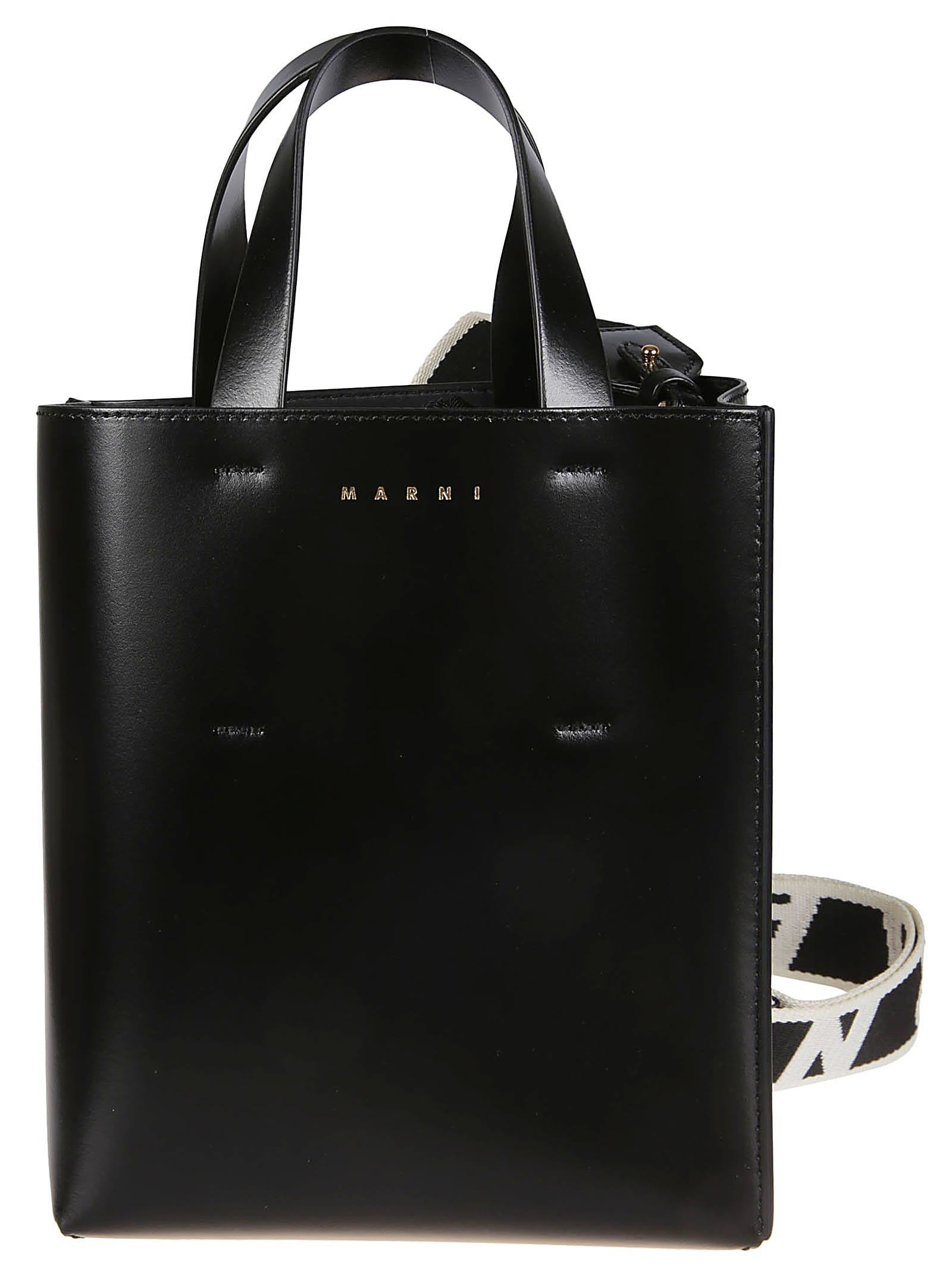 Marni Museo Mini Bag In Black