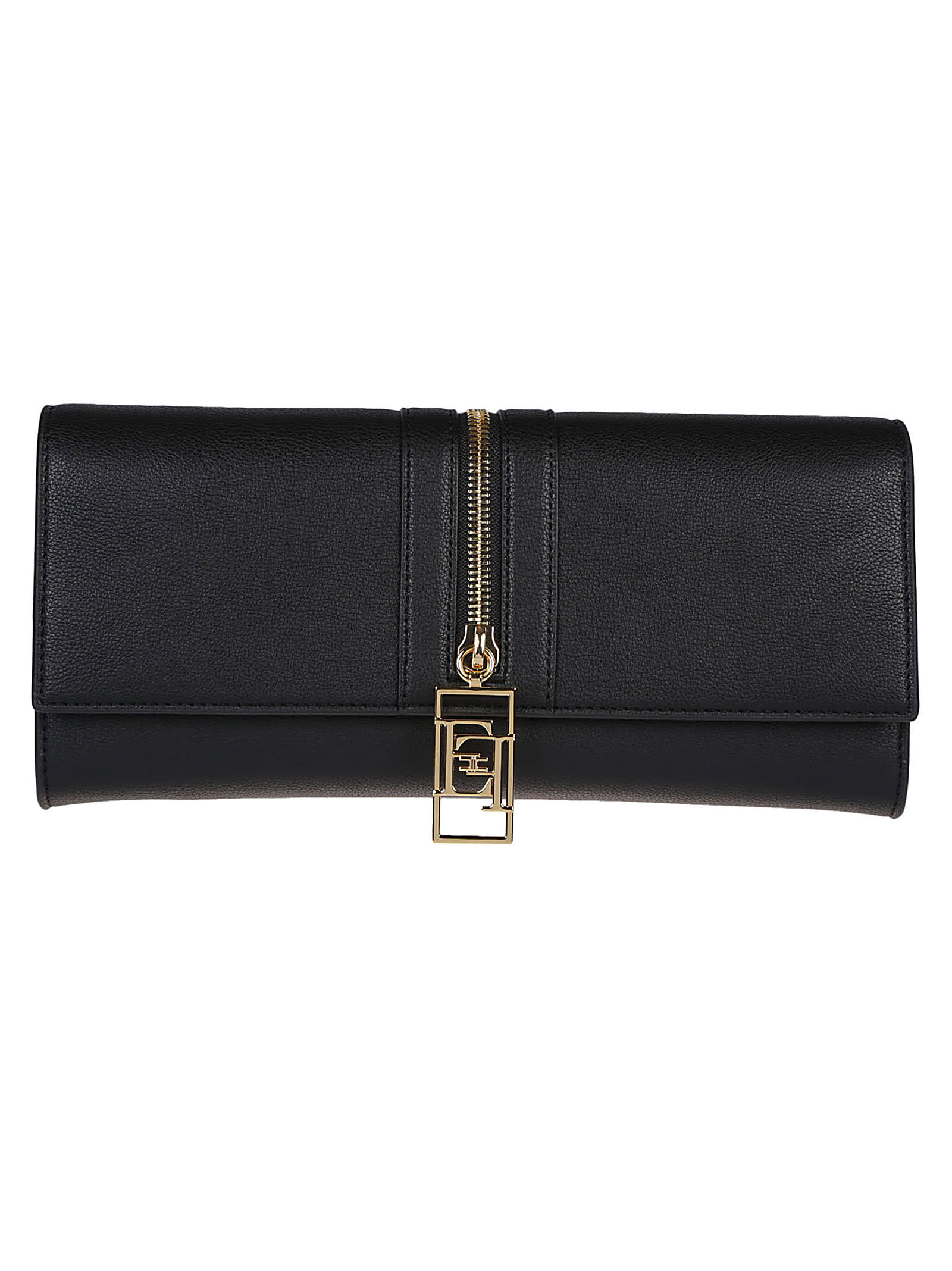 Shop Elisabetta Franchi Bag In Nero