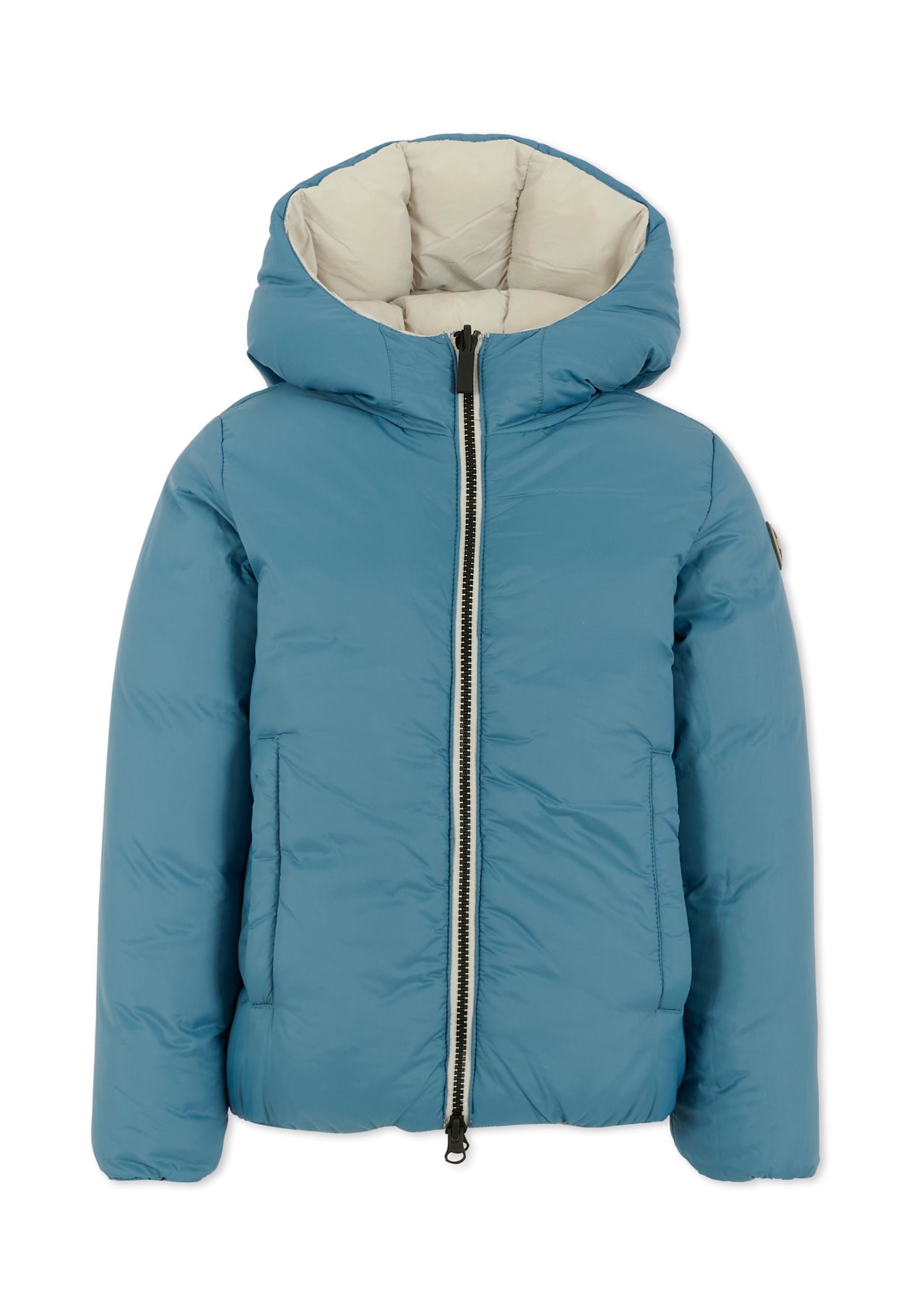 Colmar Reversible Puffer Jacket In Gold