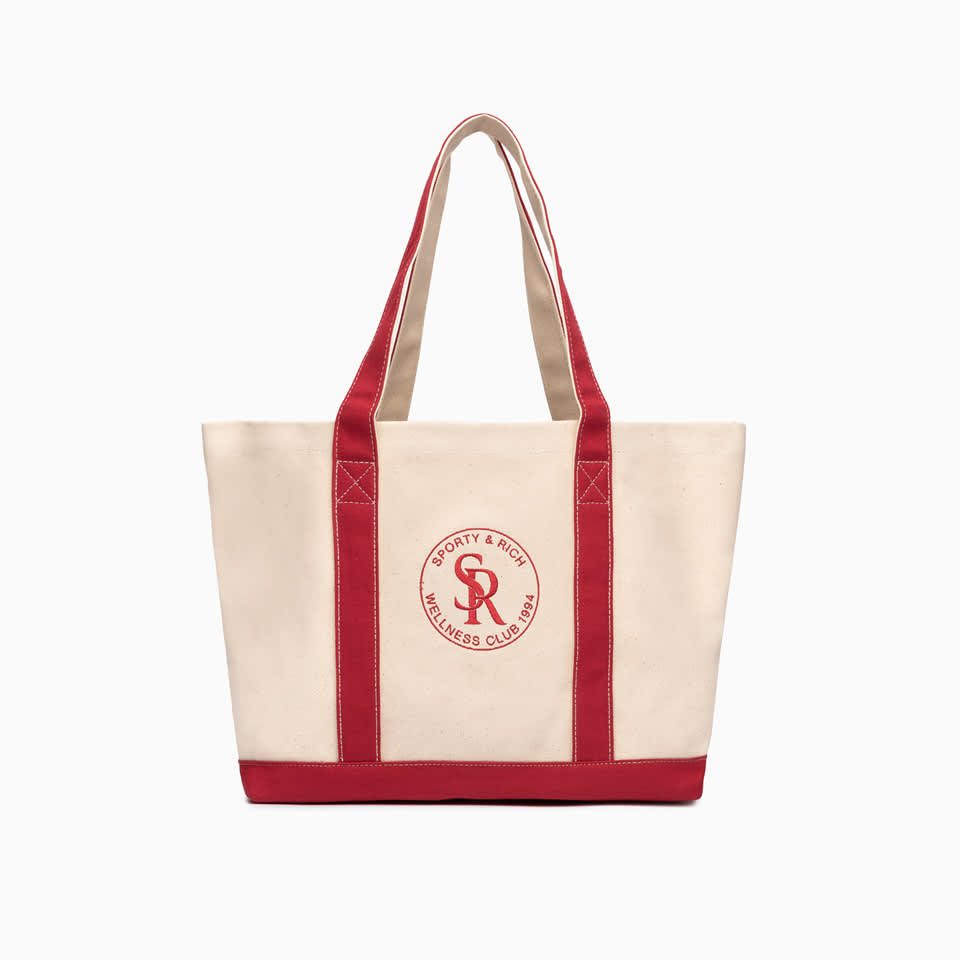 Sporty & Rich Sporty & rich Two Tone Shopper Bag