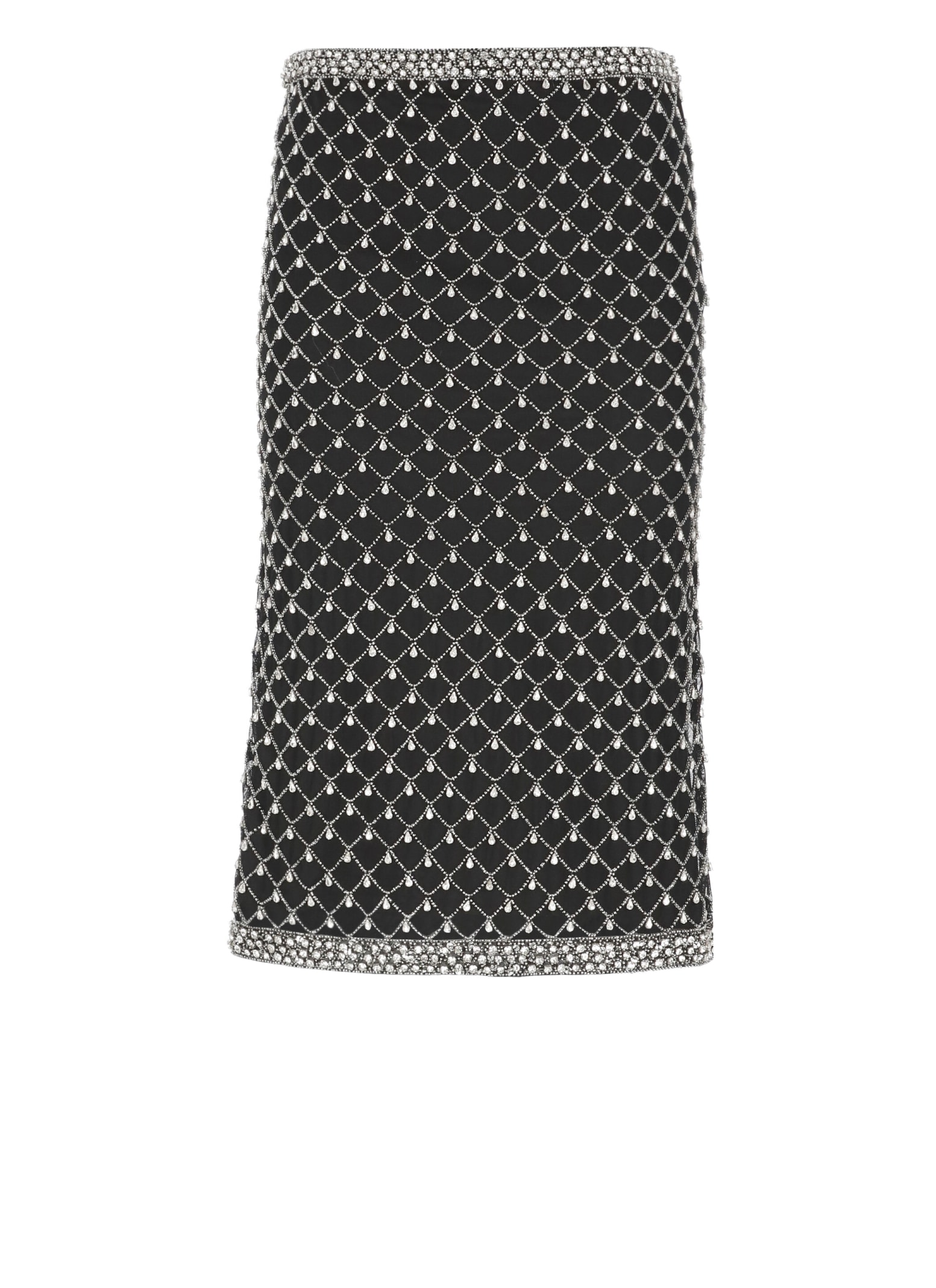 Shop Pinko Carrieri Skirt In Black