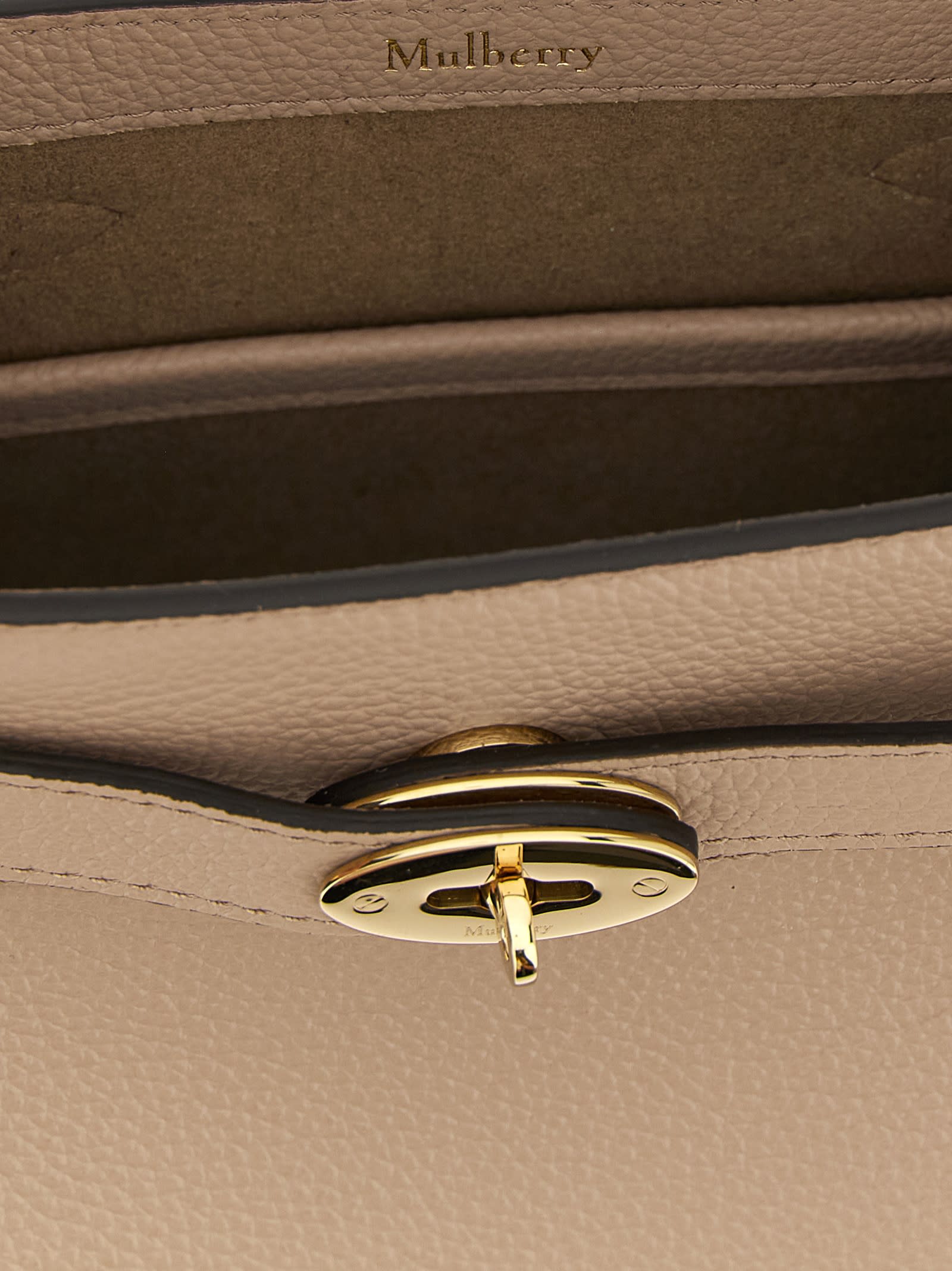 Mulberry Small Bucket Bag Adjustable Strap In Neutral