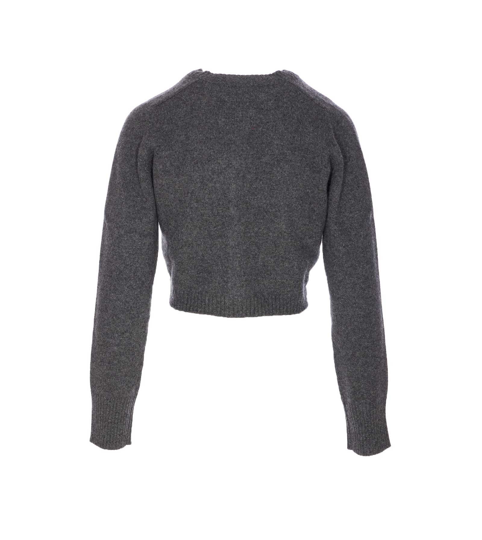 Loulou Studio Loulou Charcoal Cashmere Zephir Cardigan In Gray