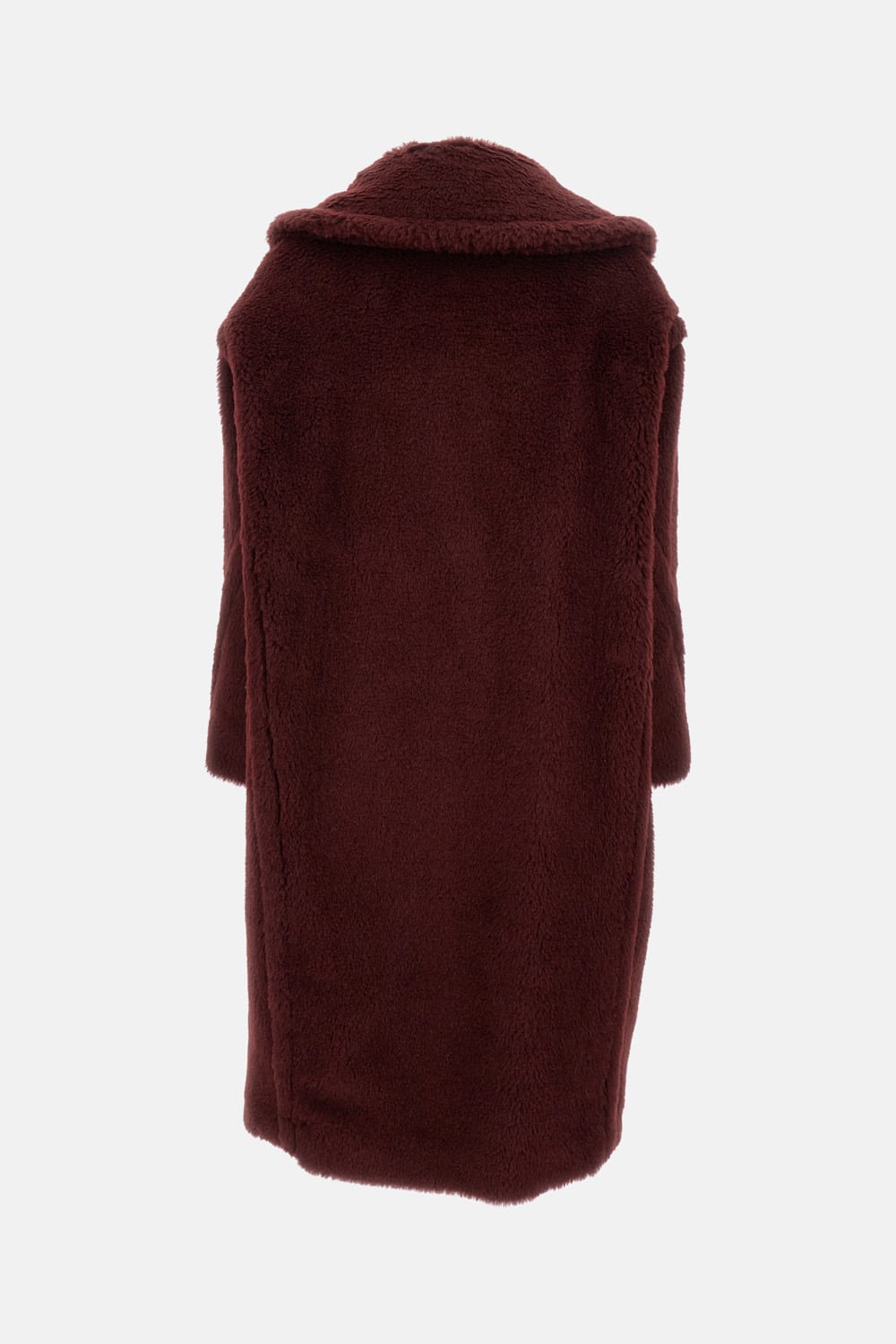 Max Mara Cherry Tedgirl Teddy Bear Icon Coat Coat In Brown